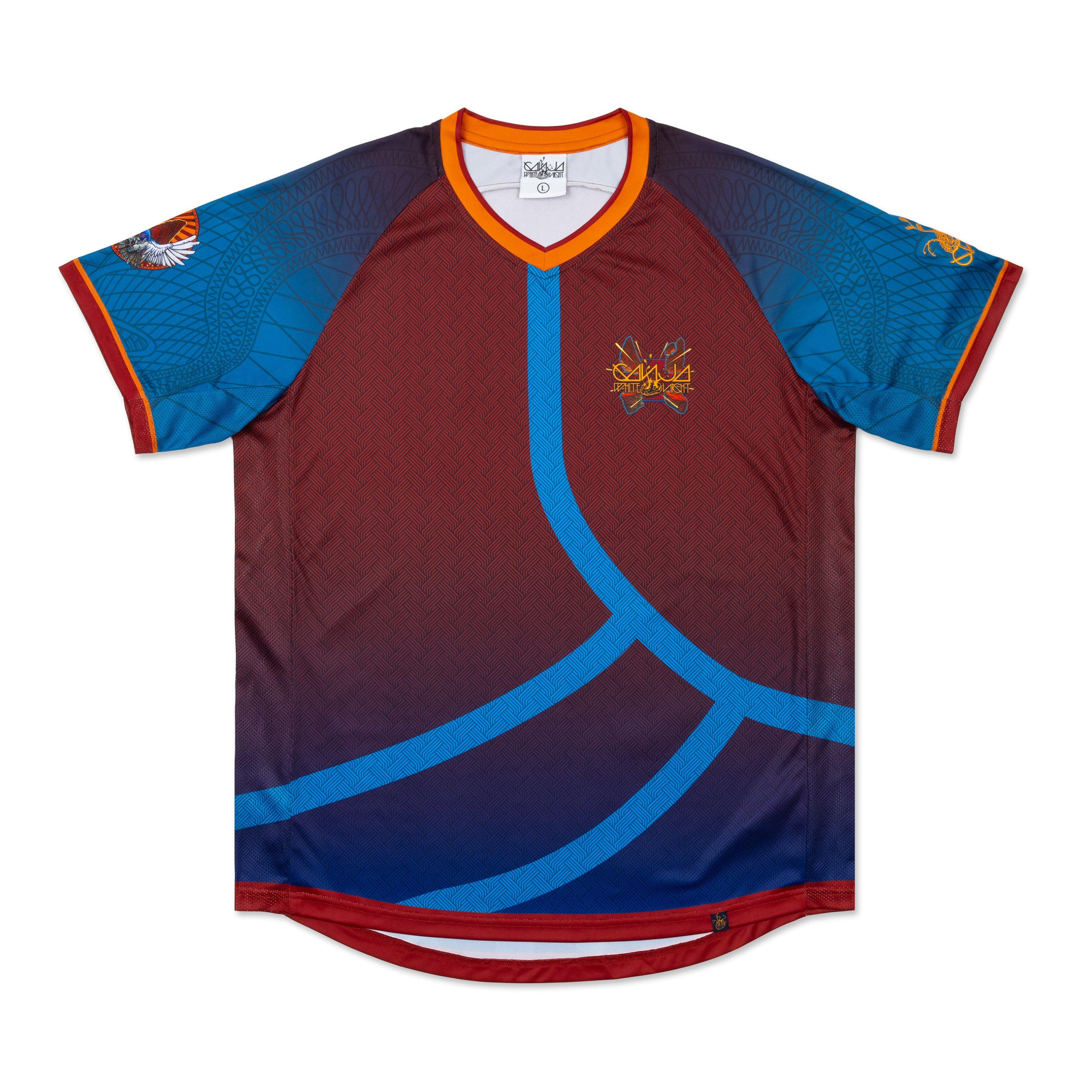 Ganja White Night Wobble Rocks III Soccer Jersey Soccer Jersey Wobble Rocks III Soccer Jersey - S