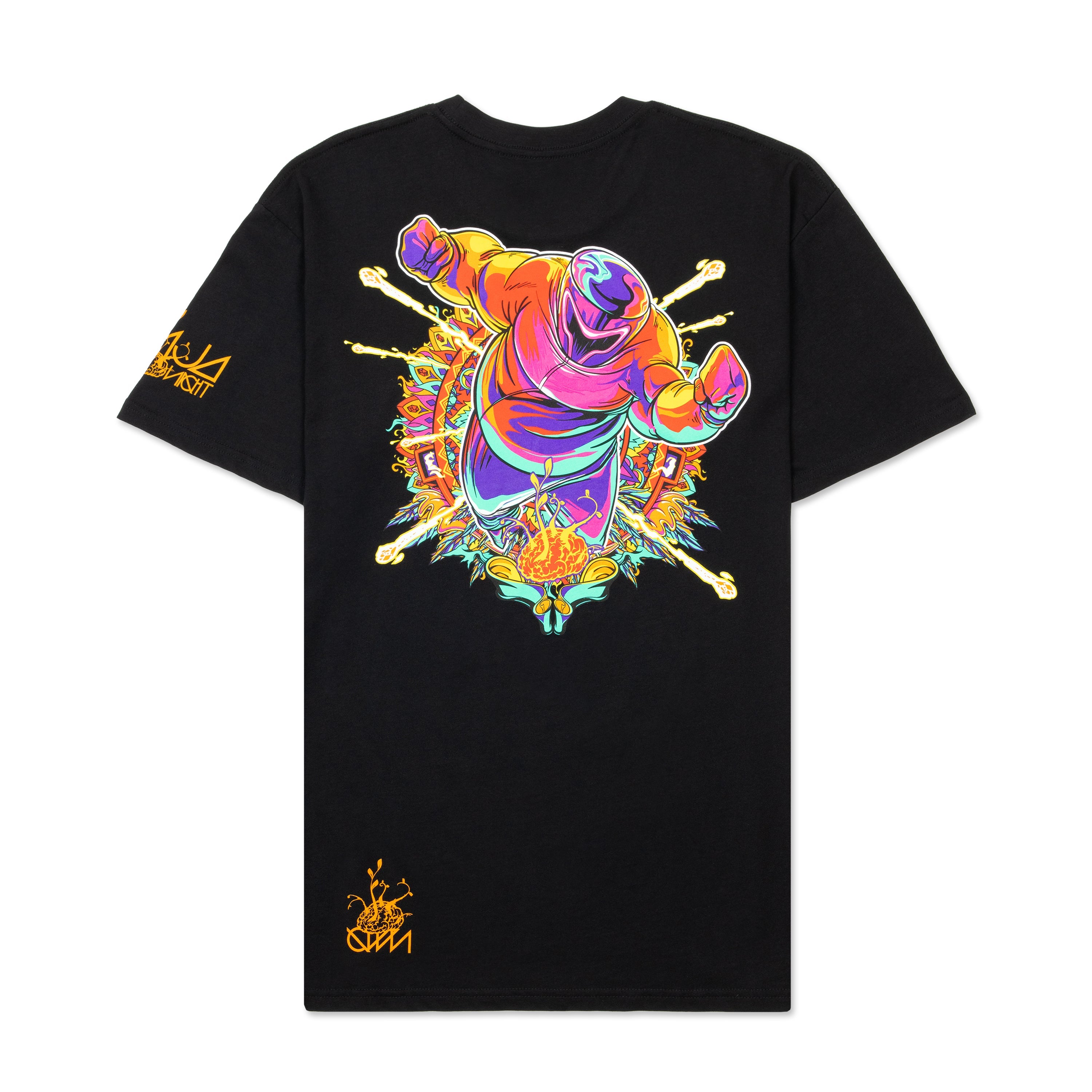 Ganja White Night Wobble Rocks III Print Tee tee Wobble Rocks III Print Tee - S