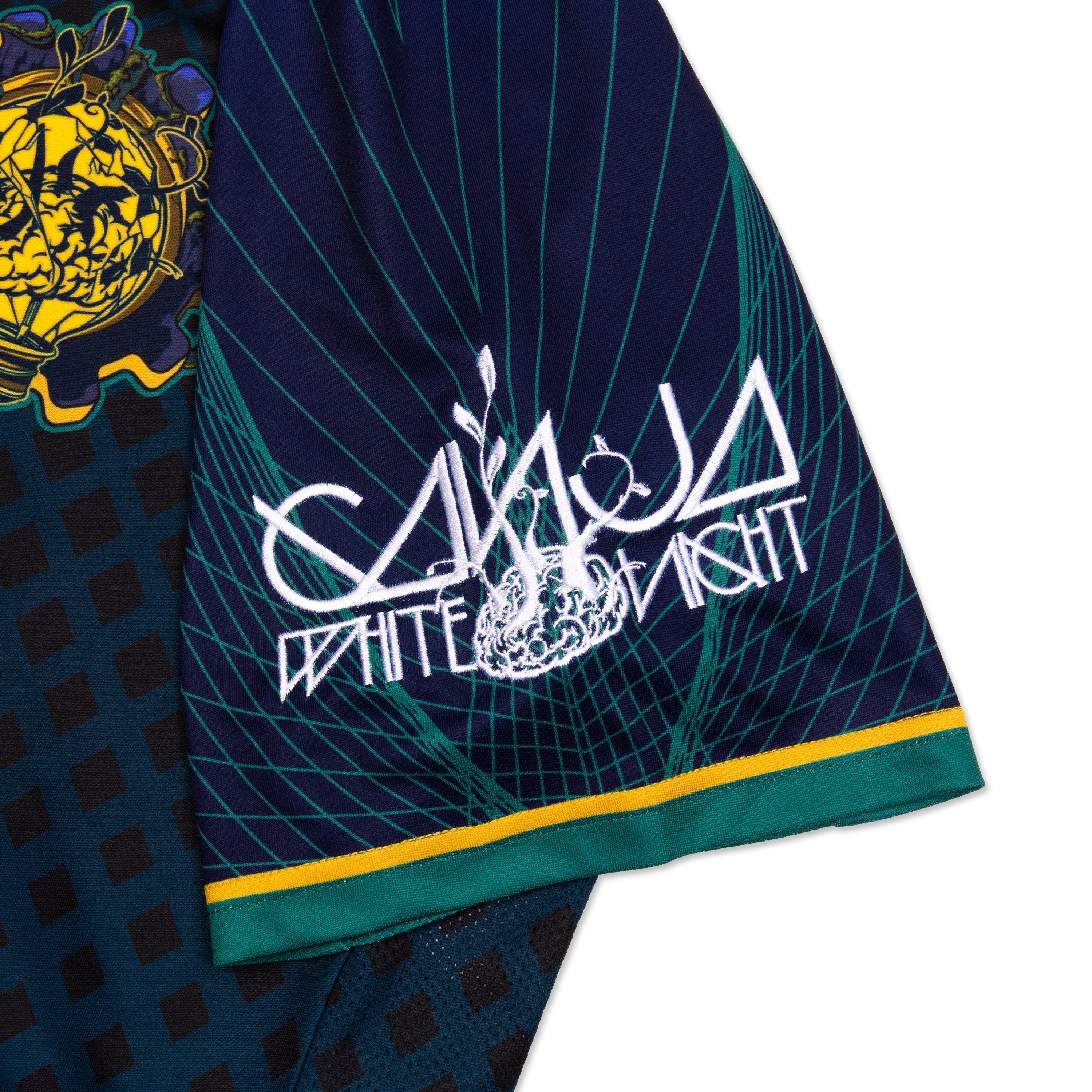 Ganja White Night Bassline 2.0 Soccer Jersey Soccer Jersey Bassline 2.0 Soccer Jersey - S