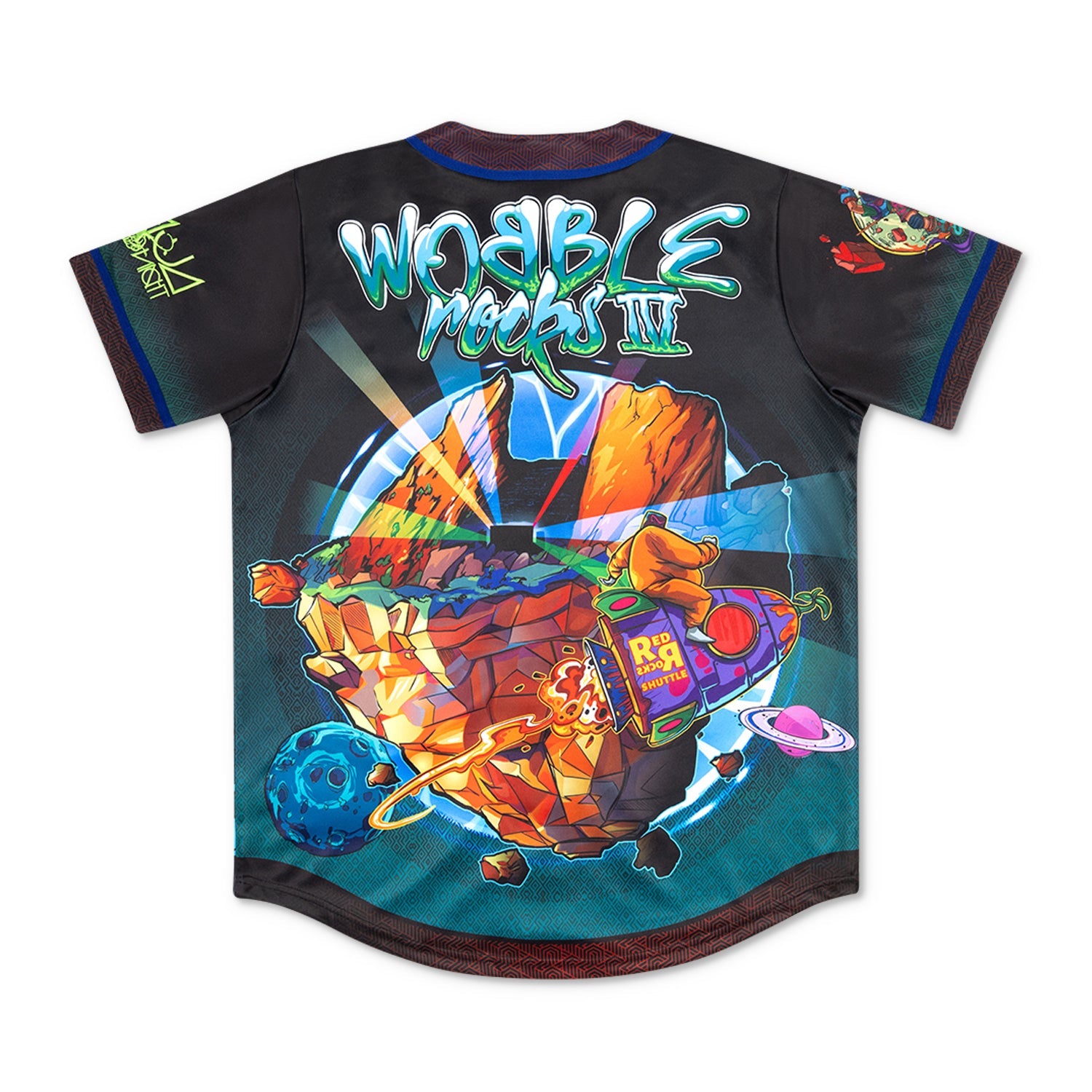 Wobble Rocks IV Baseball Jersey