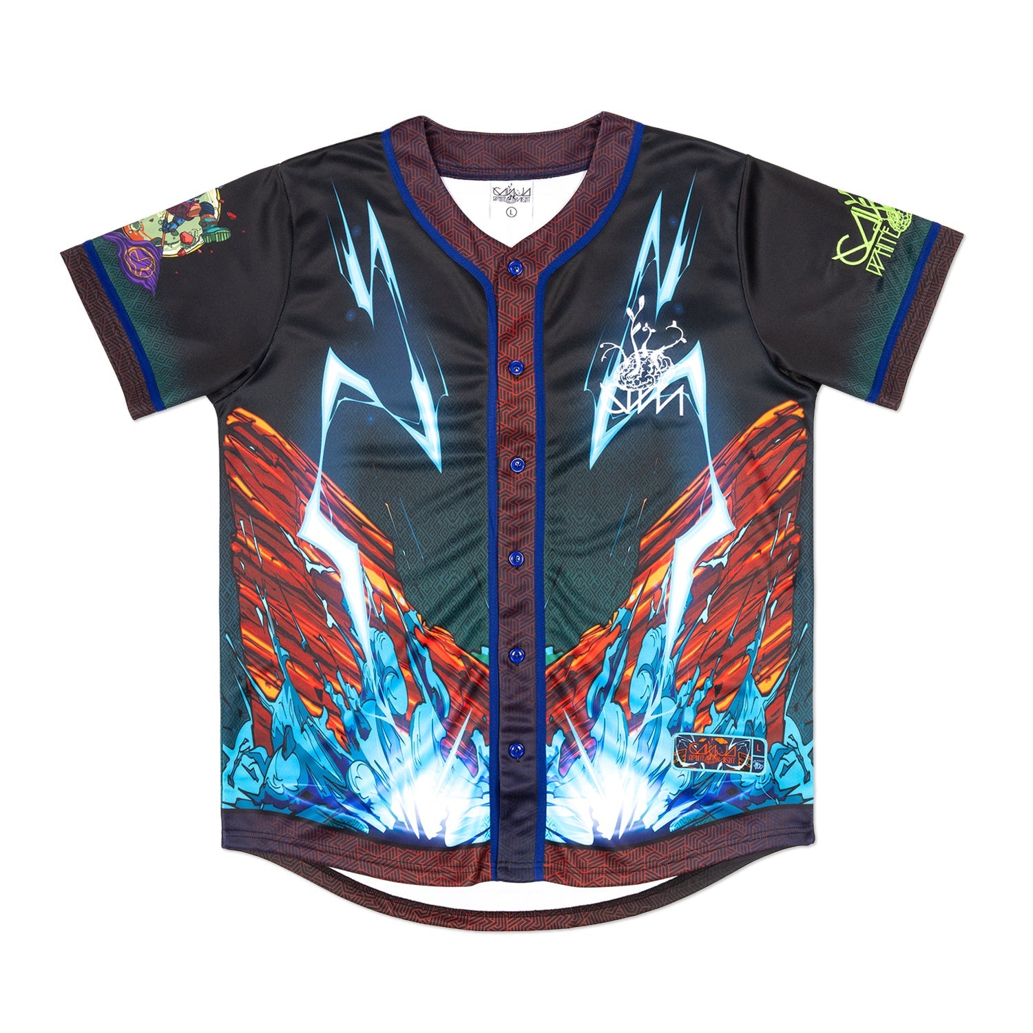 Wobble Rocks IV Baseball Jersey