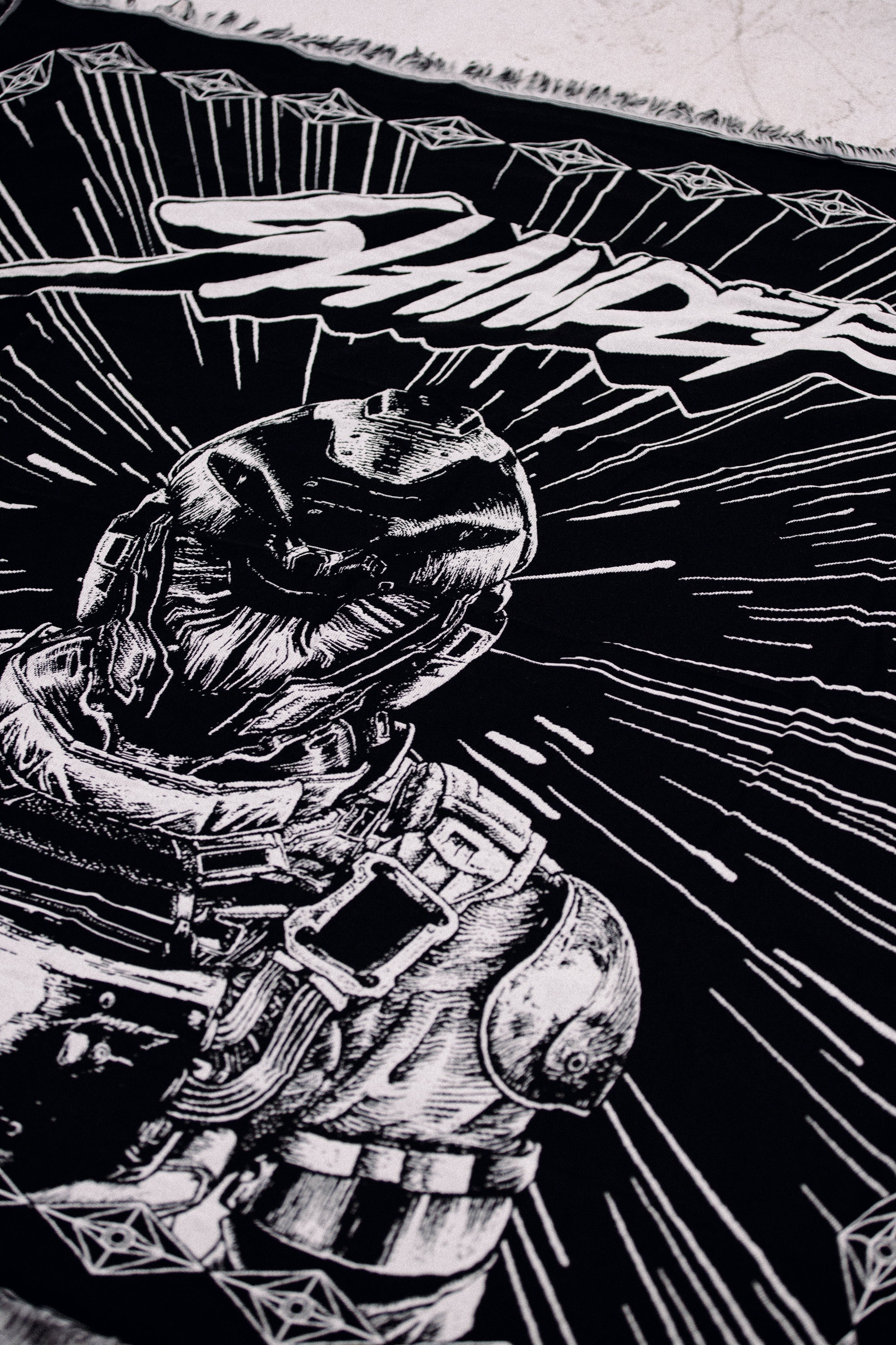 WALK ON WATER WOVEN BLANKET - Slander Merchandise