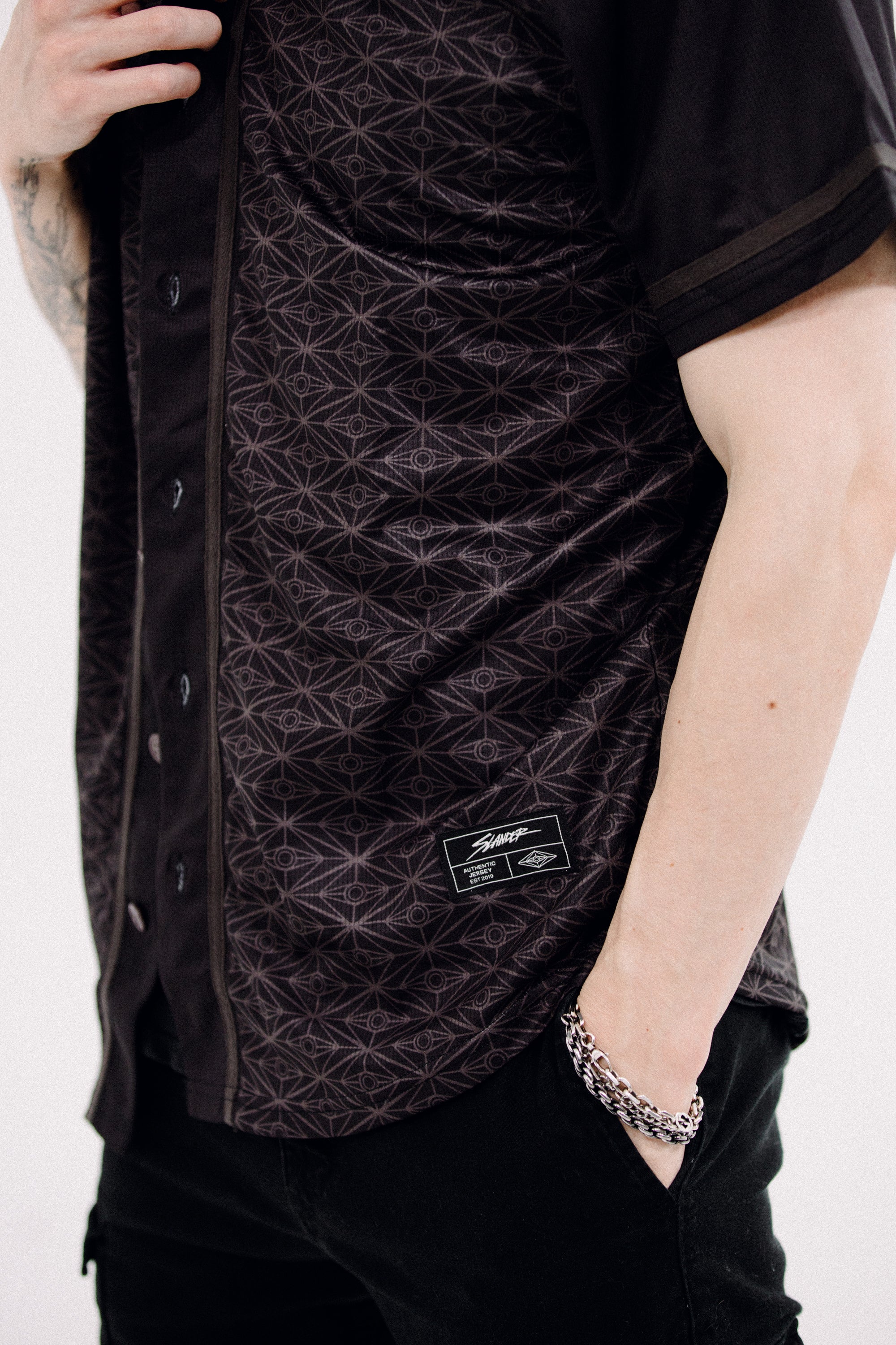 Eye Jersey - Black - Slander Merchandise