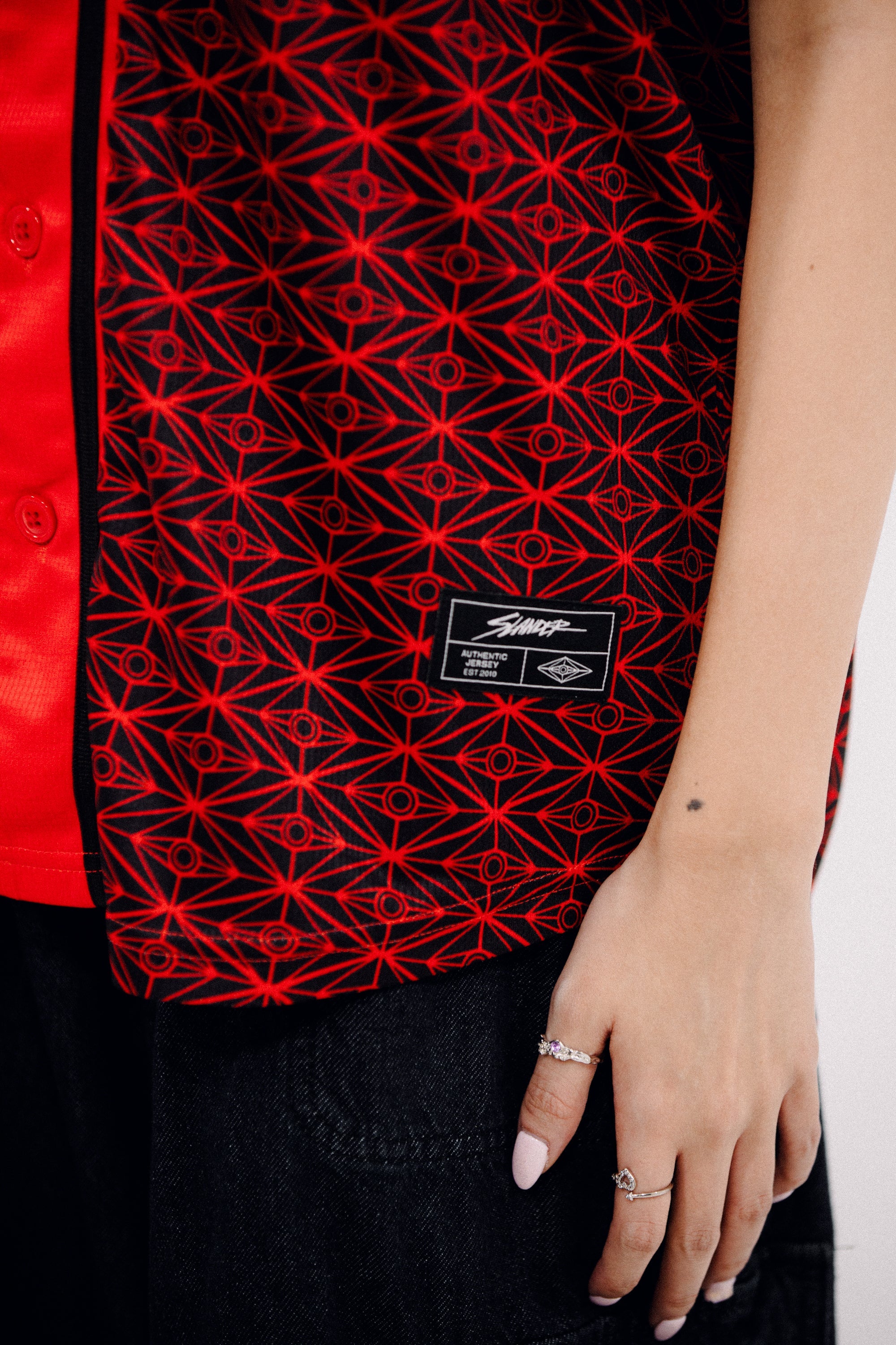 Eye Jersey - Red - Slander Merchandise