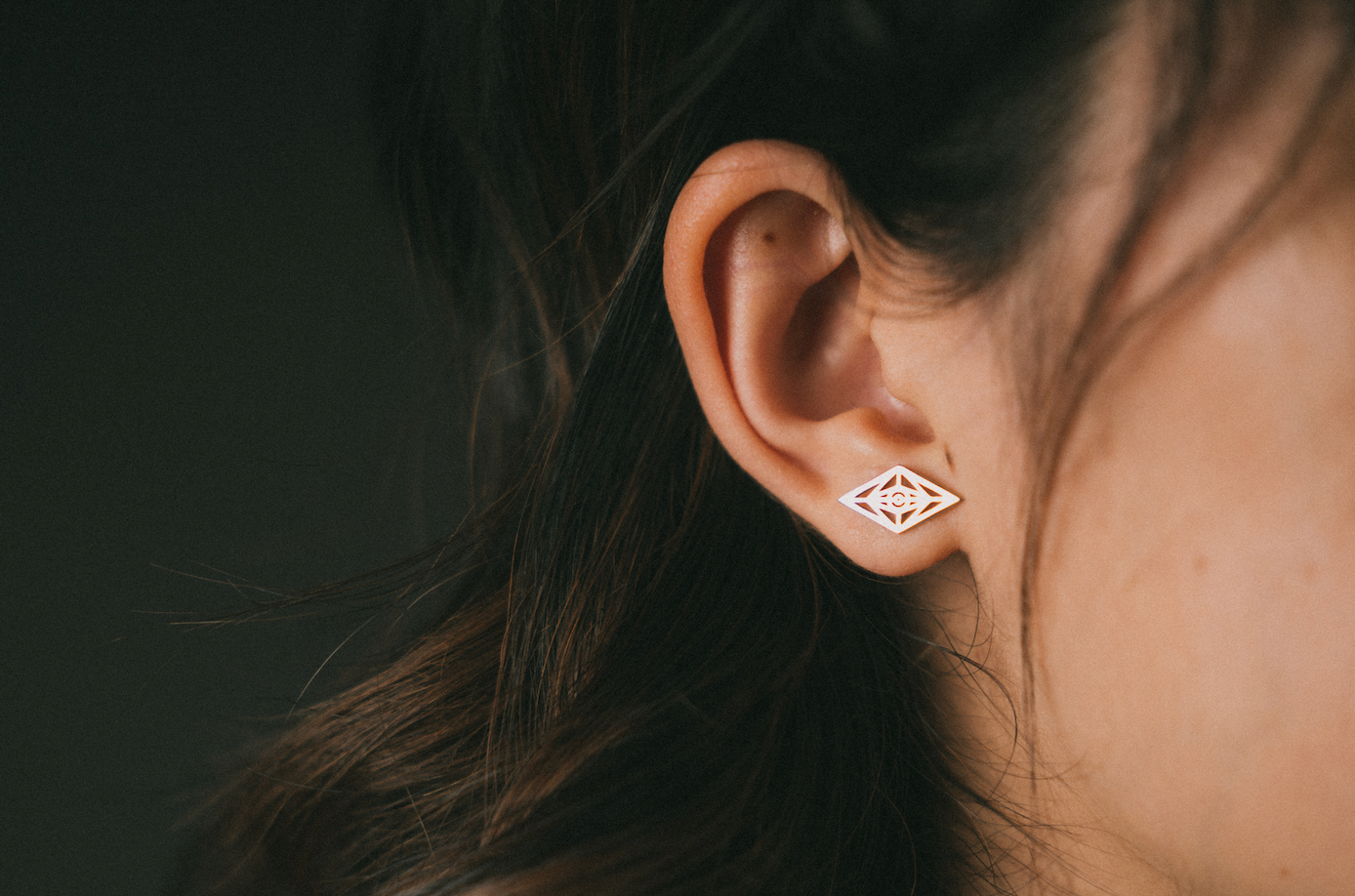 EYE STUD EARRINGS - Slander Merchandise