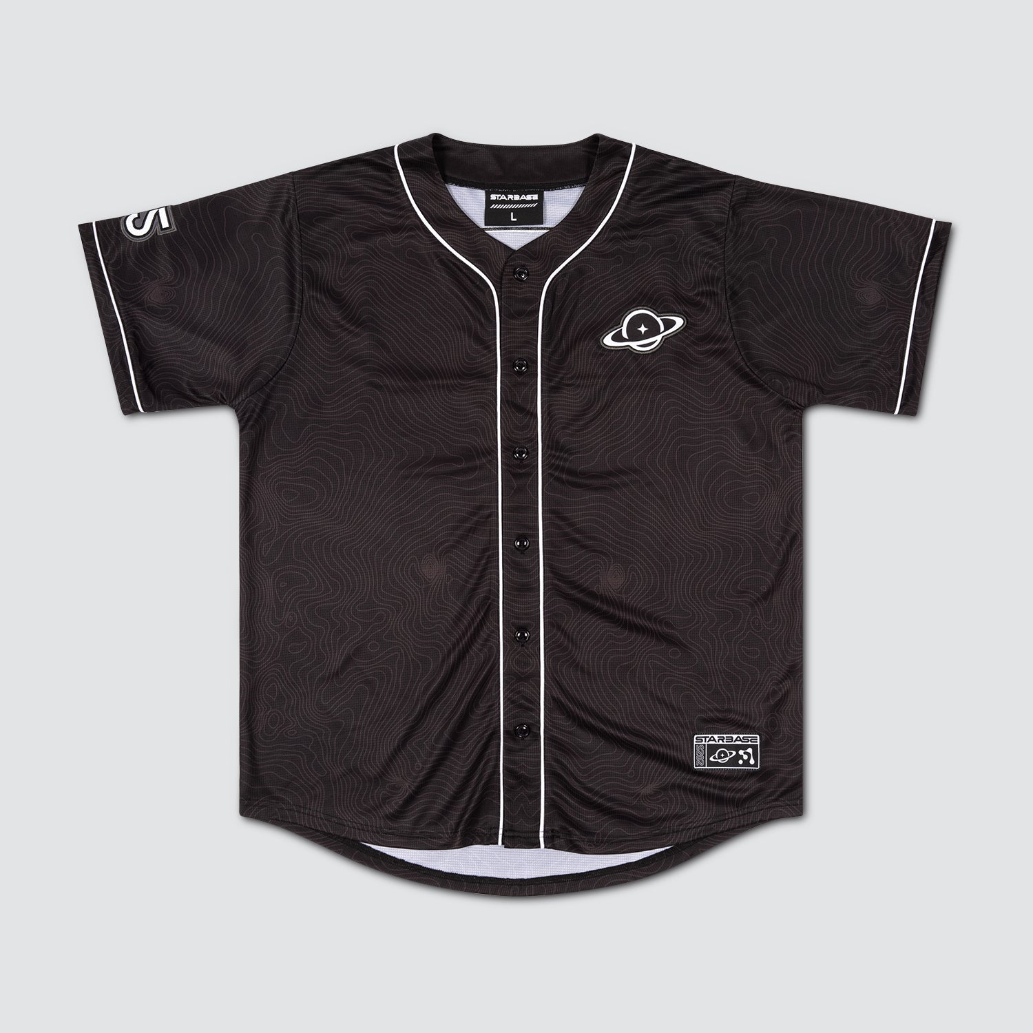 STARBASE BLACK ELEVATION JERSEY - Slander Merchandise