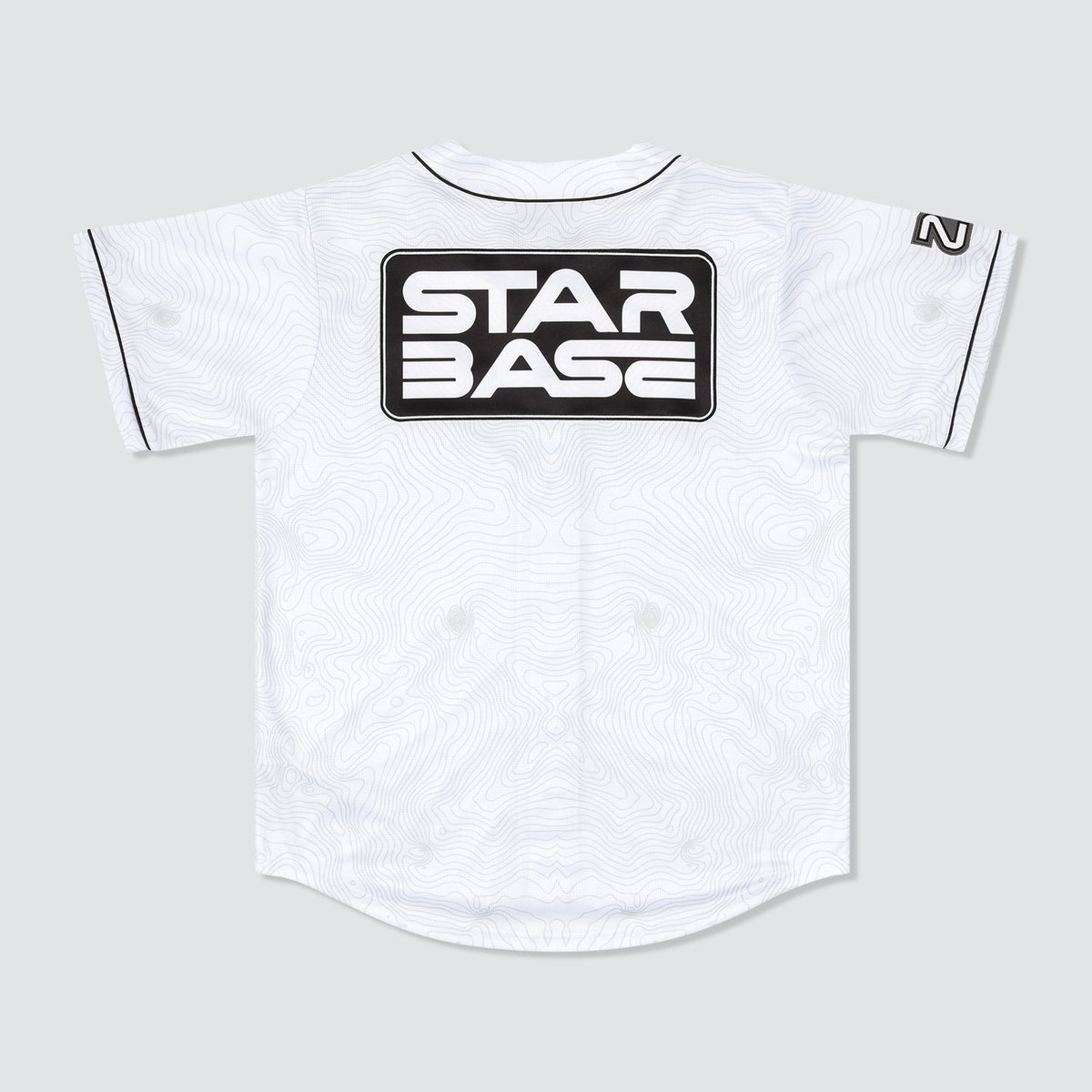 STARBASE WHITE ELEVATION JERSEY - Slander Merchandise