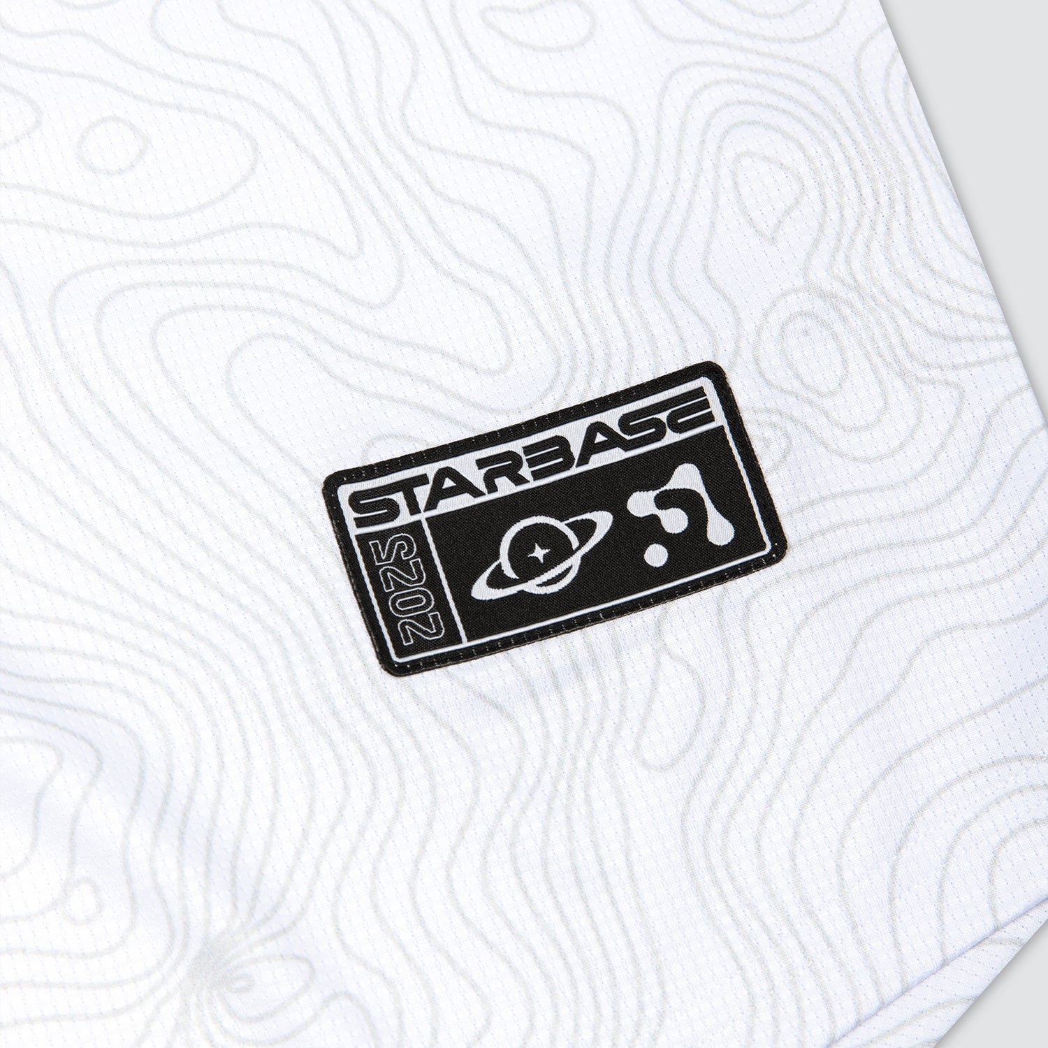 STARBASE WHITE ELEVATION JERSEY - Slander Merchandise