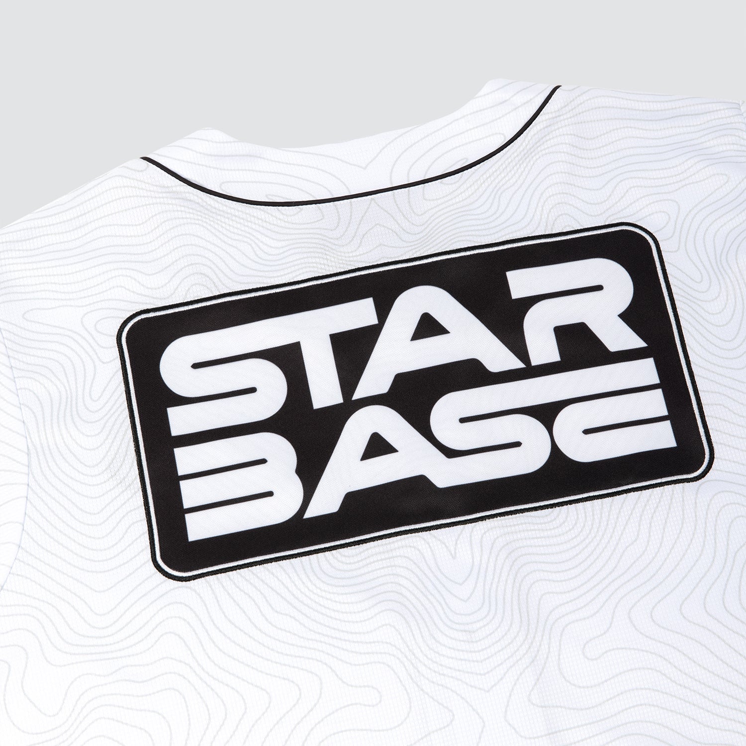 STARBASE WHITE ELEVATION JERSEY - Slander Merchandise