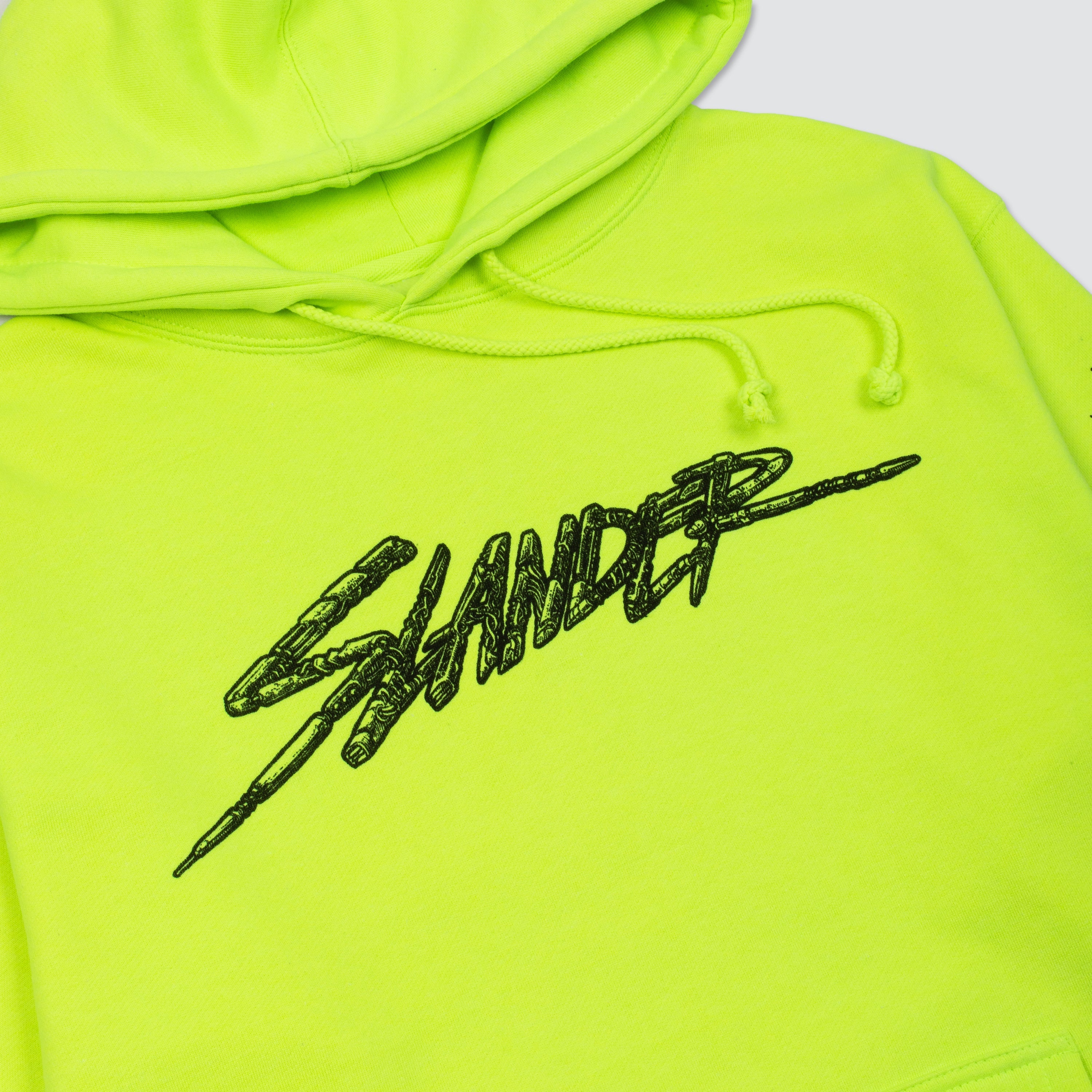 NEON MECHANICAL HOODIE (LIGHTWEIGHT) - Slander Merchandise