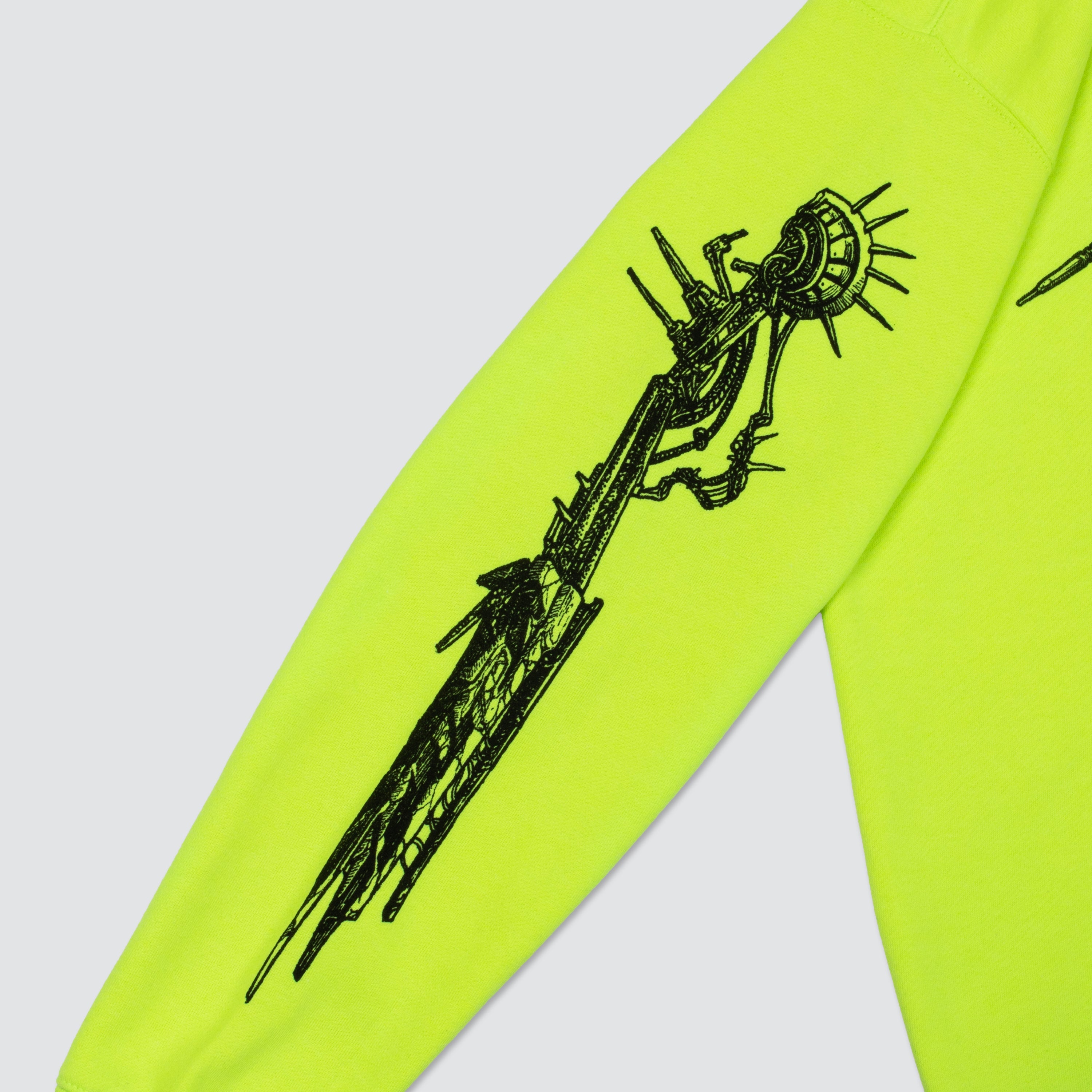 NEON MECHANICAL HOODIE (LIGHTWEIGHT) - Slander Merchandise