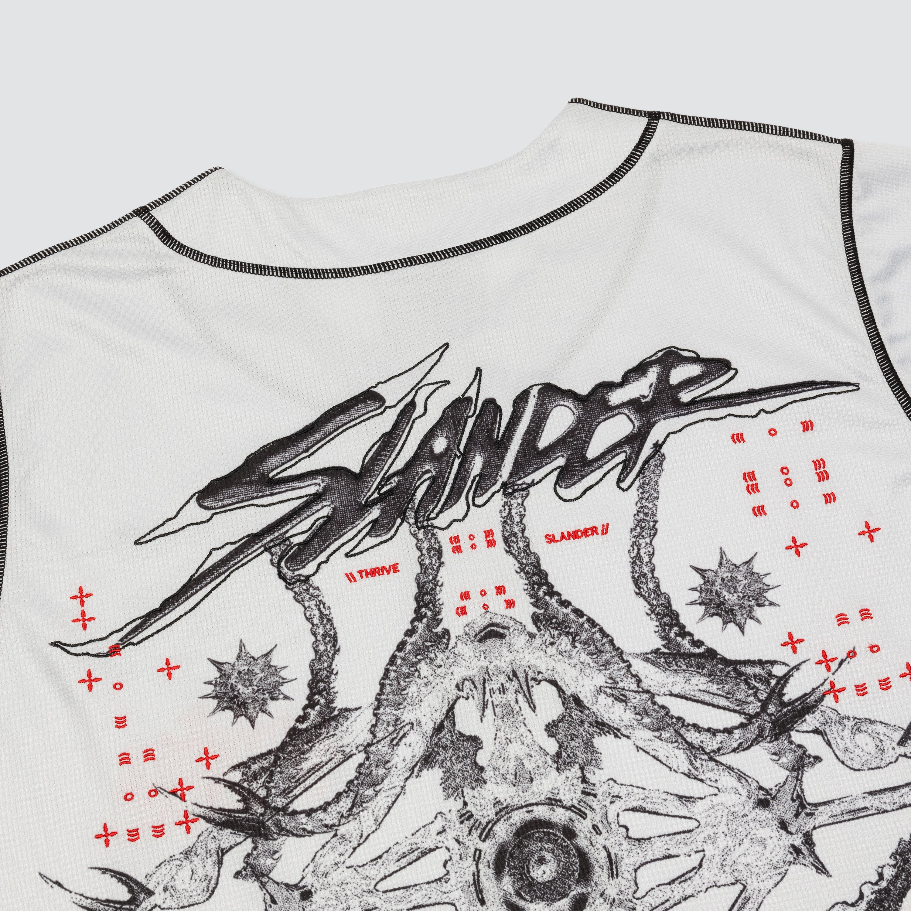 ANTIBODY JERSEY - WHITE - Slander Merchandise