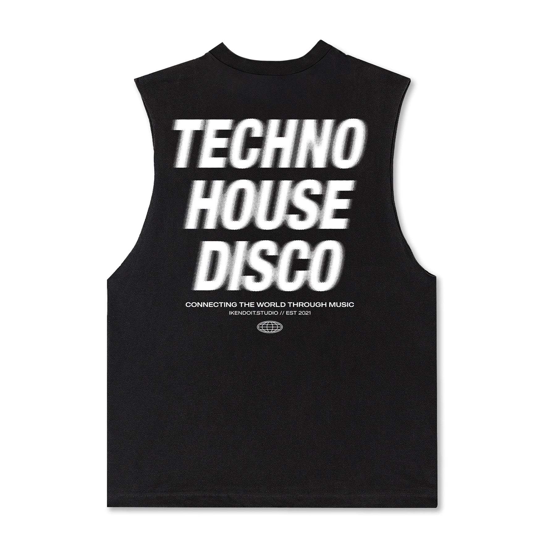 Techno x House x Disco Sleeveless Tee