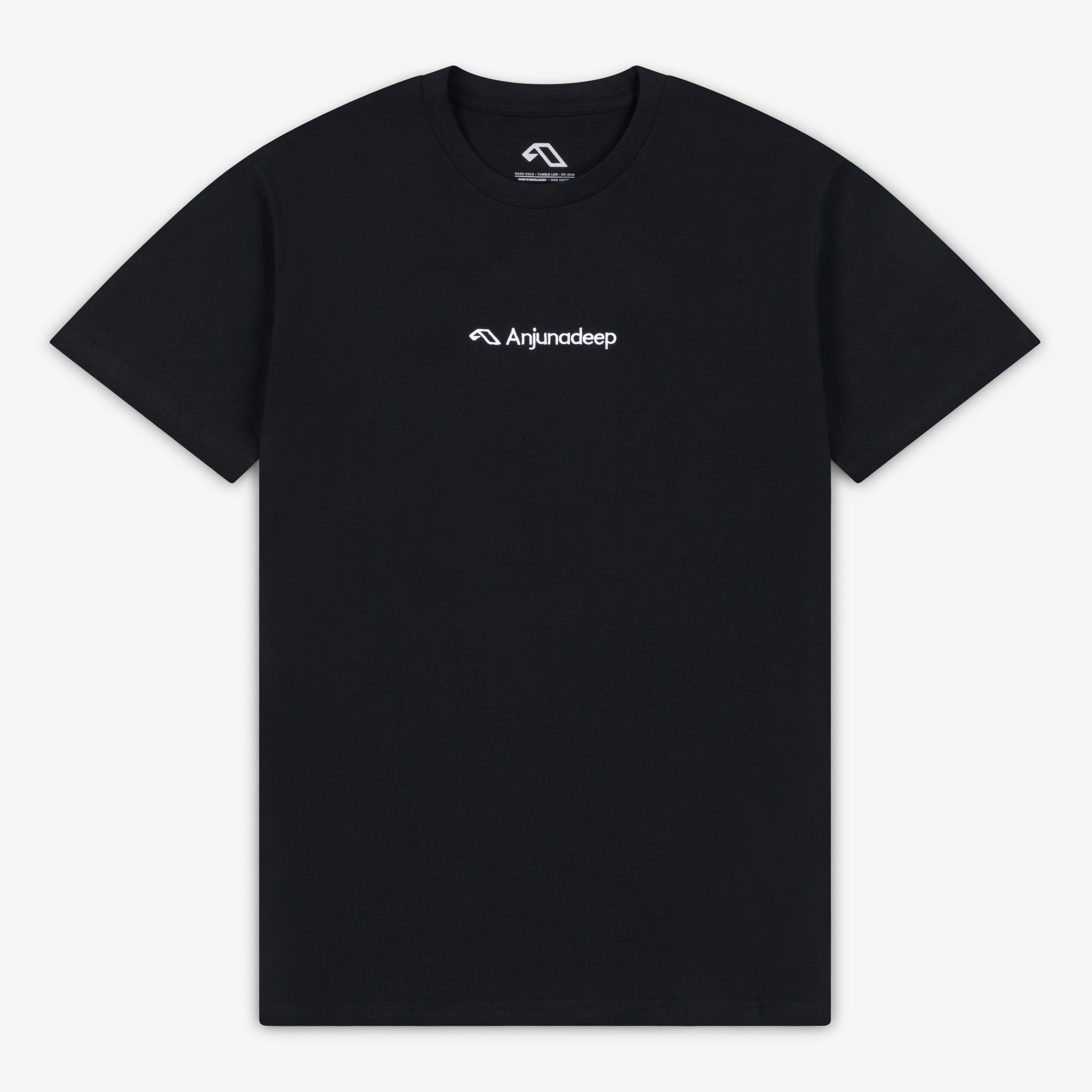 Anjunadeep Anjunadeep Type Logo Tee / Black Tee Anjunadeep Type Logo Tee / Black - S