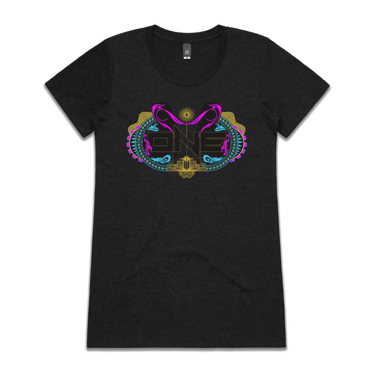The ONE Womens Tee - - Ganja White Night