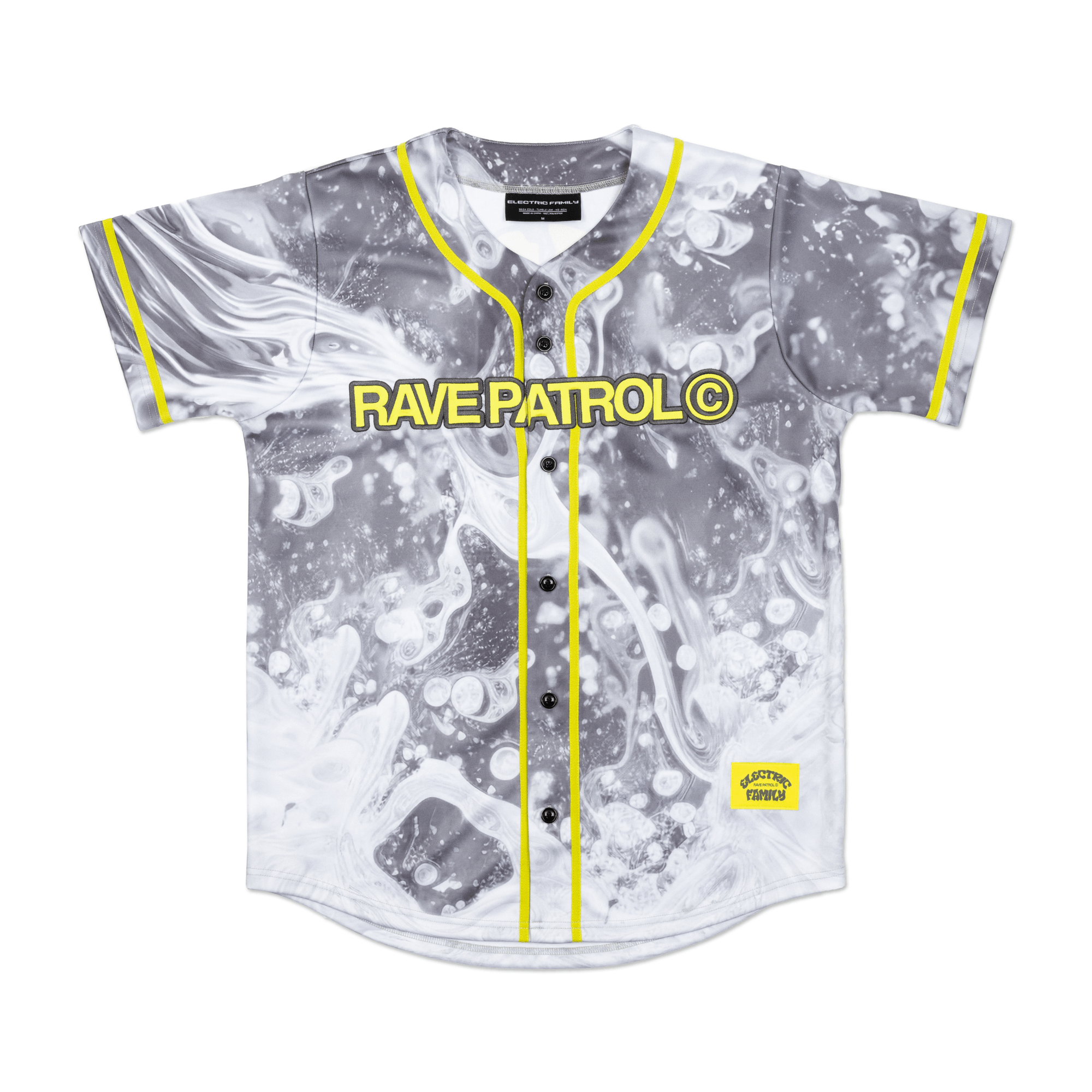 Electric Family Rave Patrol Jersey - Baseball Jersey Rave Patrol Jersey - S