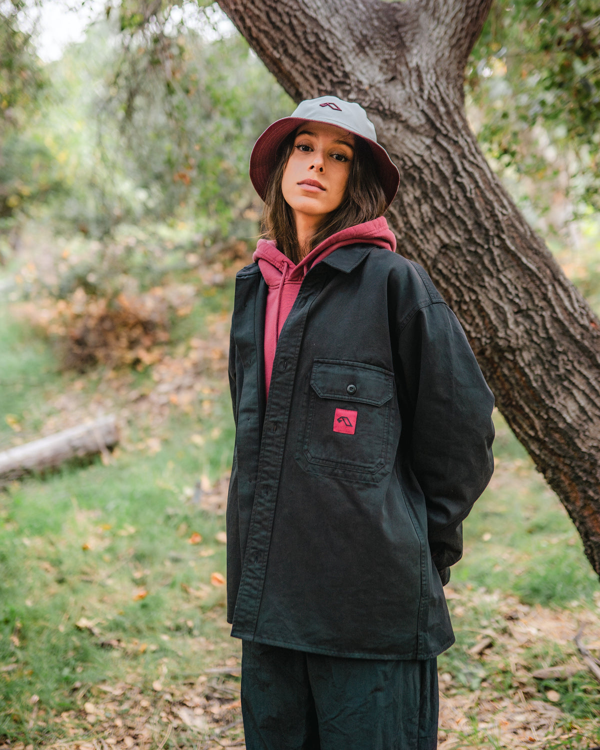 Anjunadeep Anjunadeep Black Shirt Jacket Shirt Jacket Anjunadeep Black Shirt Jacket - S