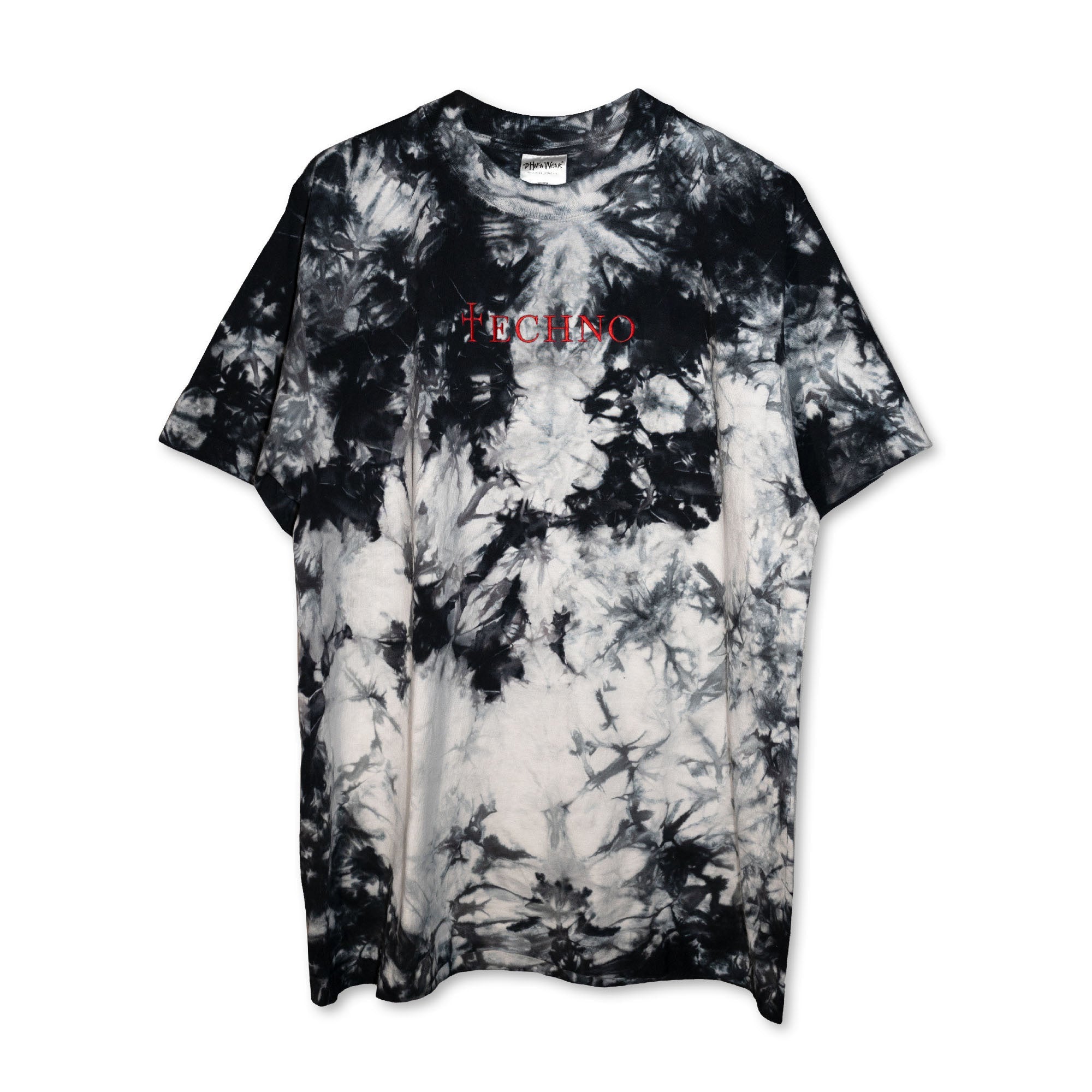 Techno Crystal Dye Oversized Tee