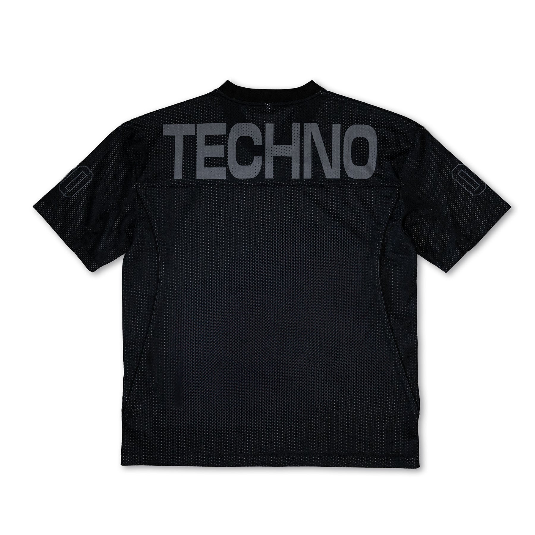 Techno Football Jersey / Black
