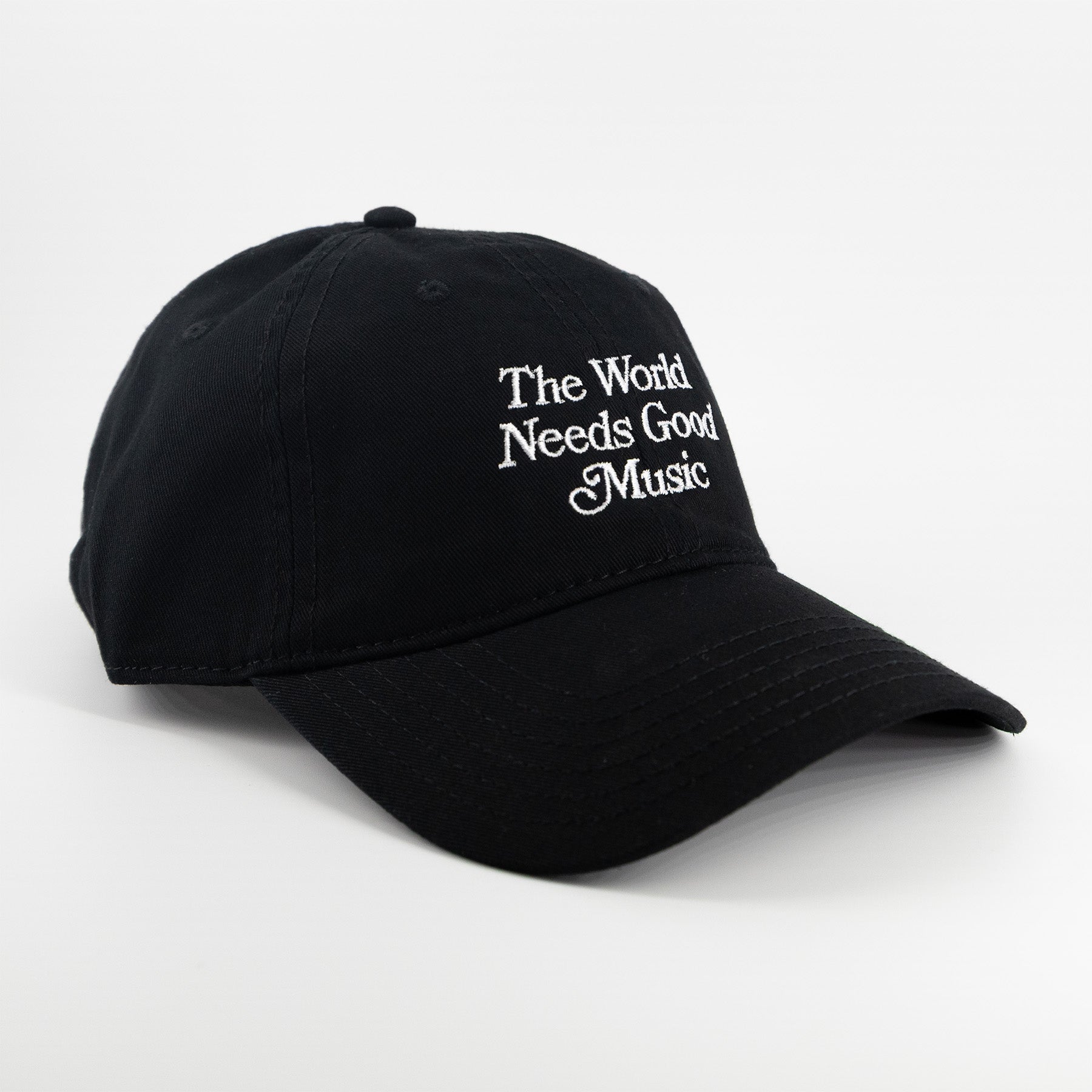 The World Needs Good Music Dad Hat / Black