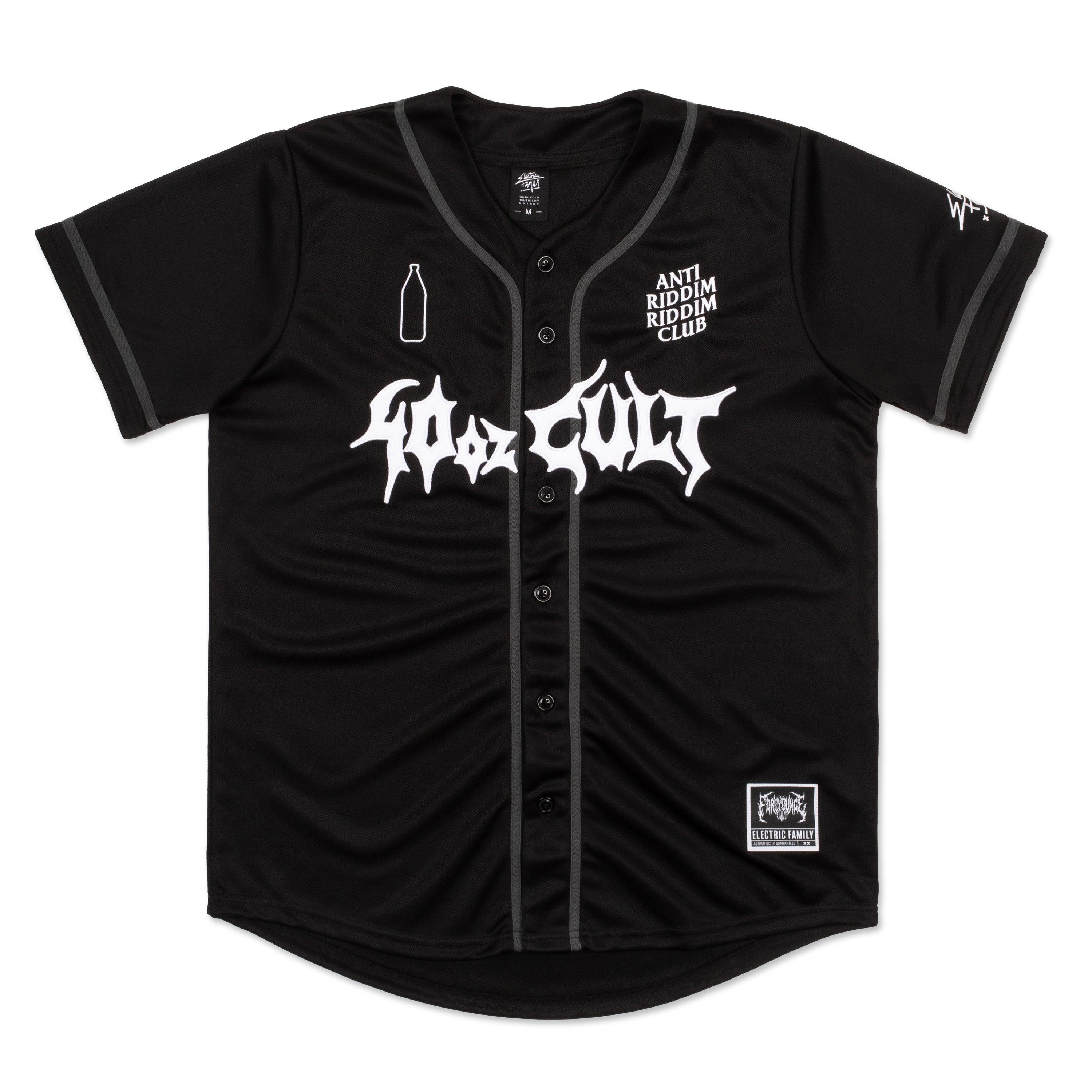 Electric Family EF x 40 oz CULT JERSEY - Baseball Jersey EF x 40 oz CULT JERSEY - S