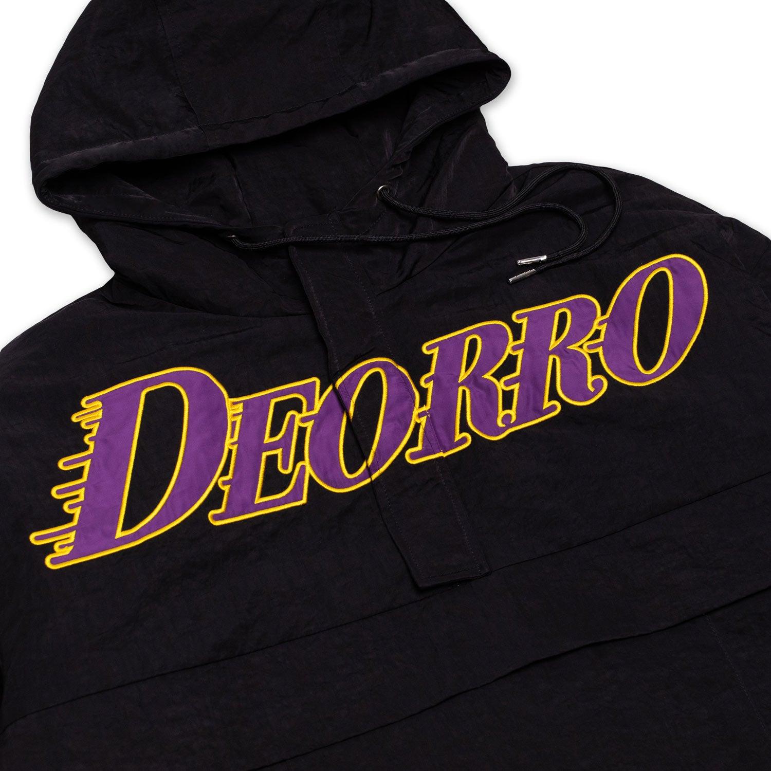 EF x Deorro Jacket - Black - Windbreaker - Electric Family- Electric Family Official Artist Merchandise