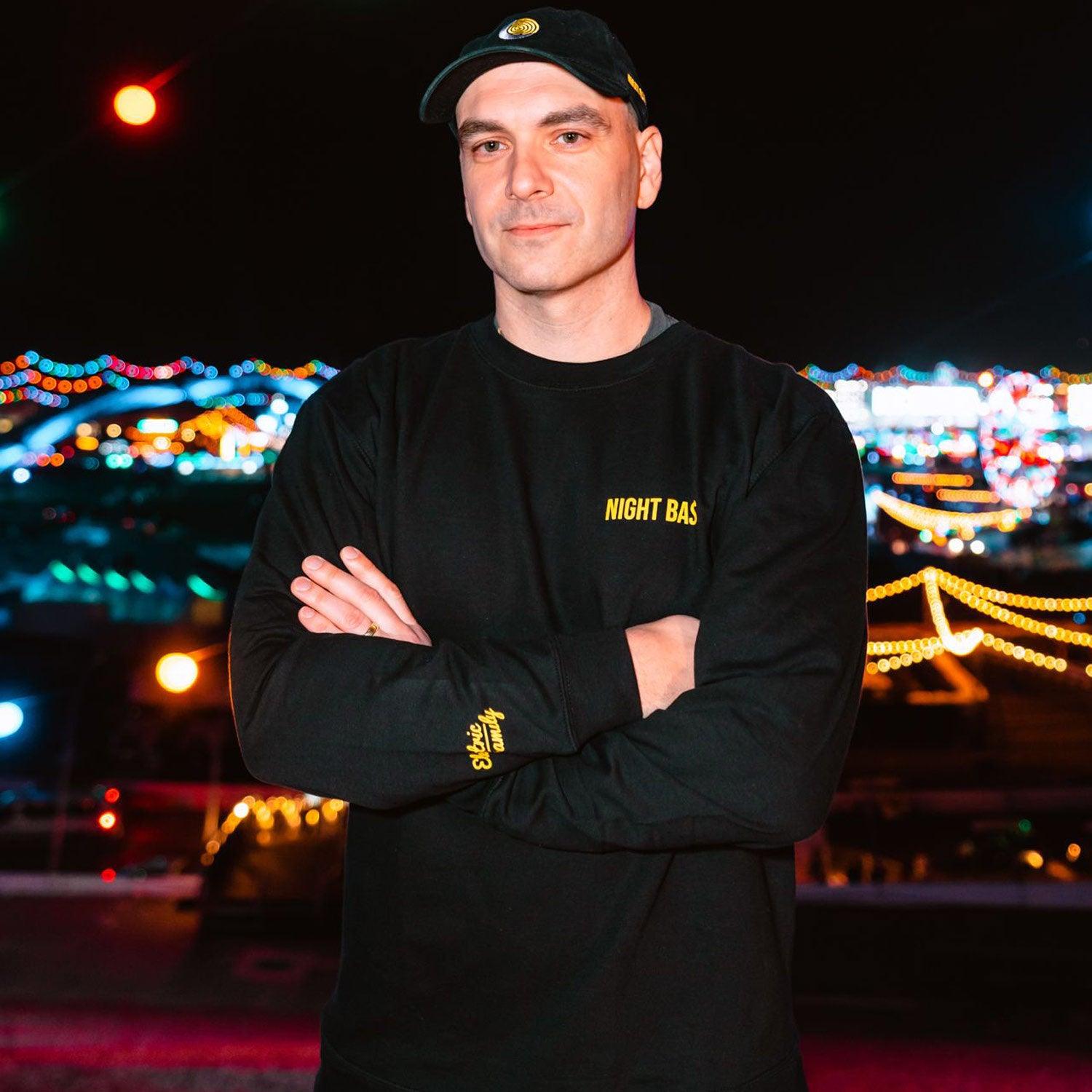 EF x Night Bass Crewneck - Crewneck Sweater - Electric Family- Electric Family Official Artist Merchandise