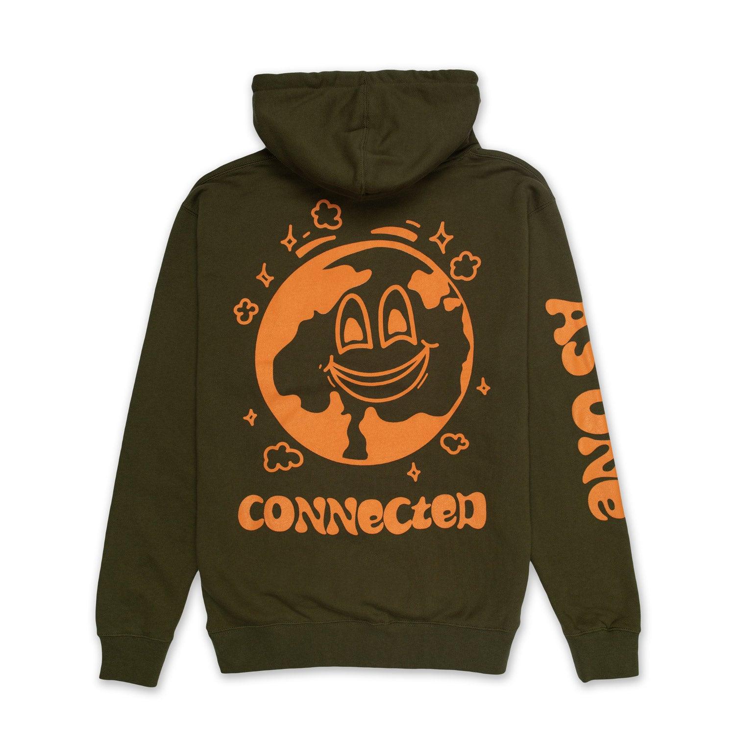 EF x Whipped Cream Hoodie - Forest - Hoodie - Electric Family- Electric Family Official Artist Merchandise