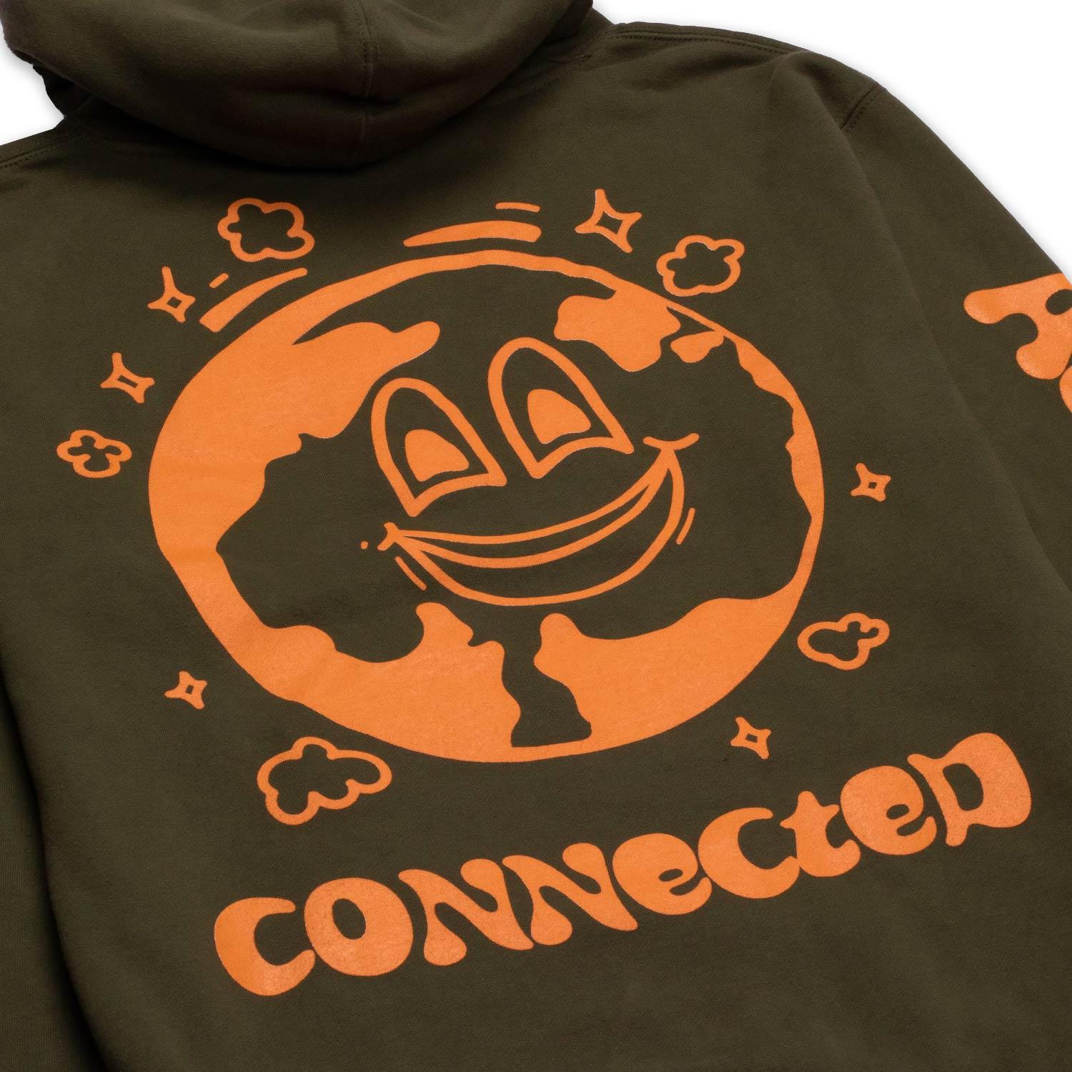 EF x Whipped Cream Hoodie - Forest - Hoodie - Electric Family- Electric Family Official Artist Merchandise