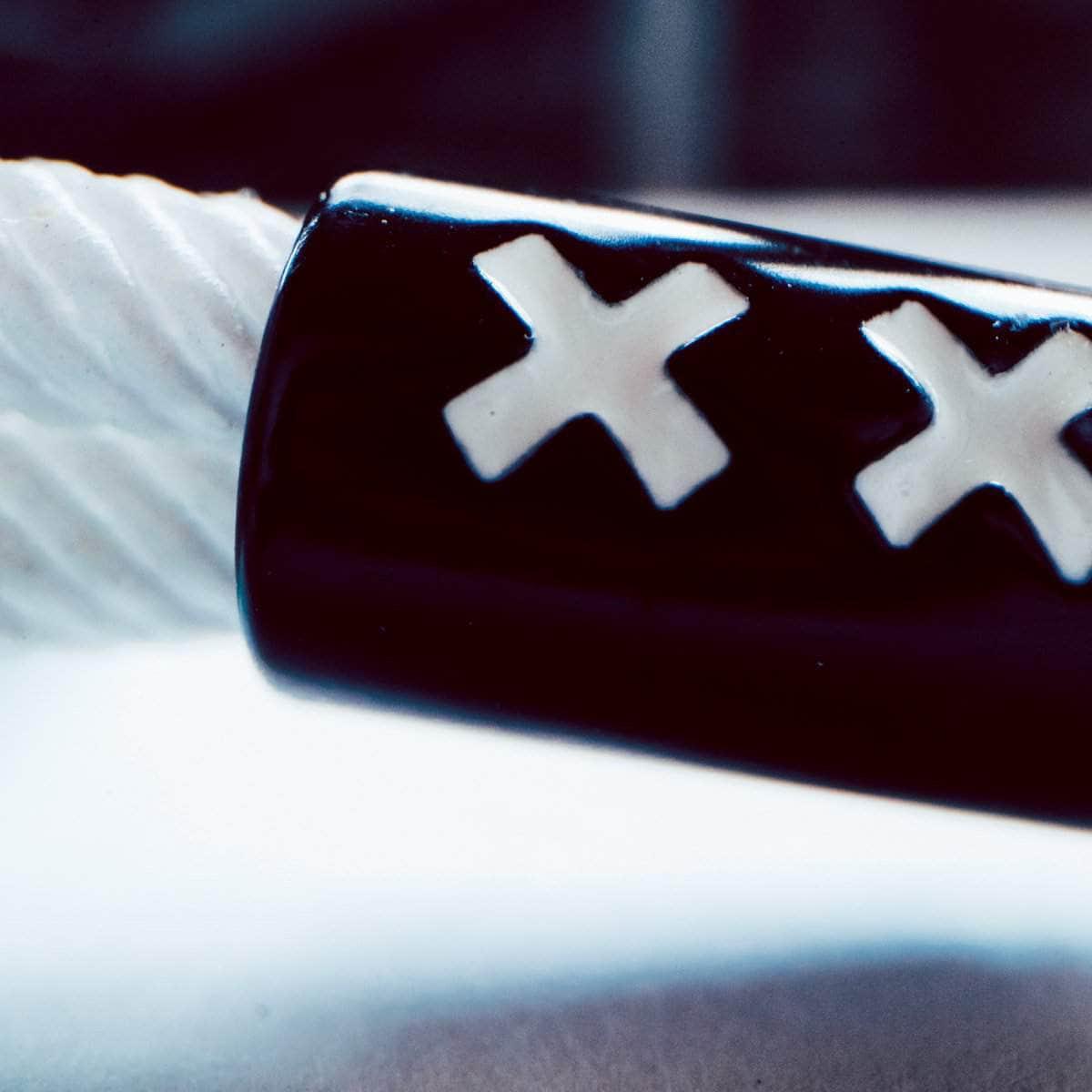 XX New School Bracelet (White/Black) - New School Bracelet - Electric Family- Electric Family Official Artist Merchandise