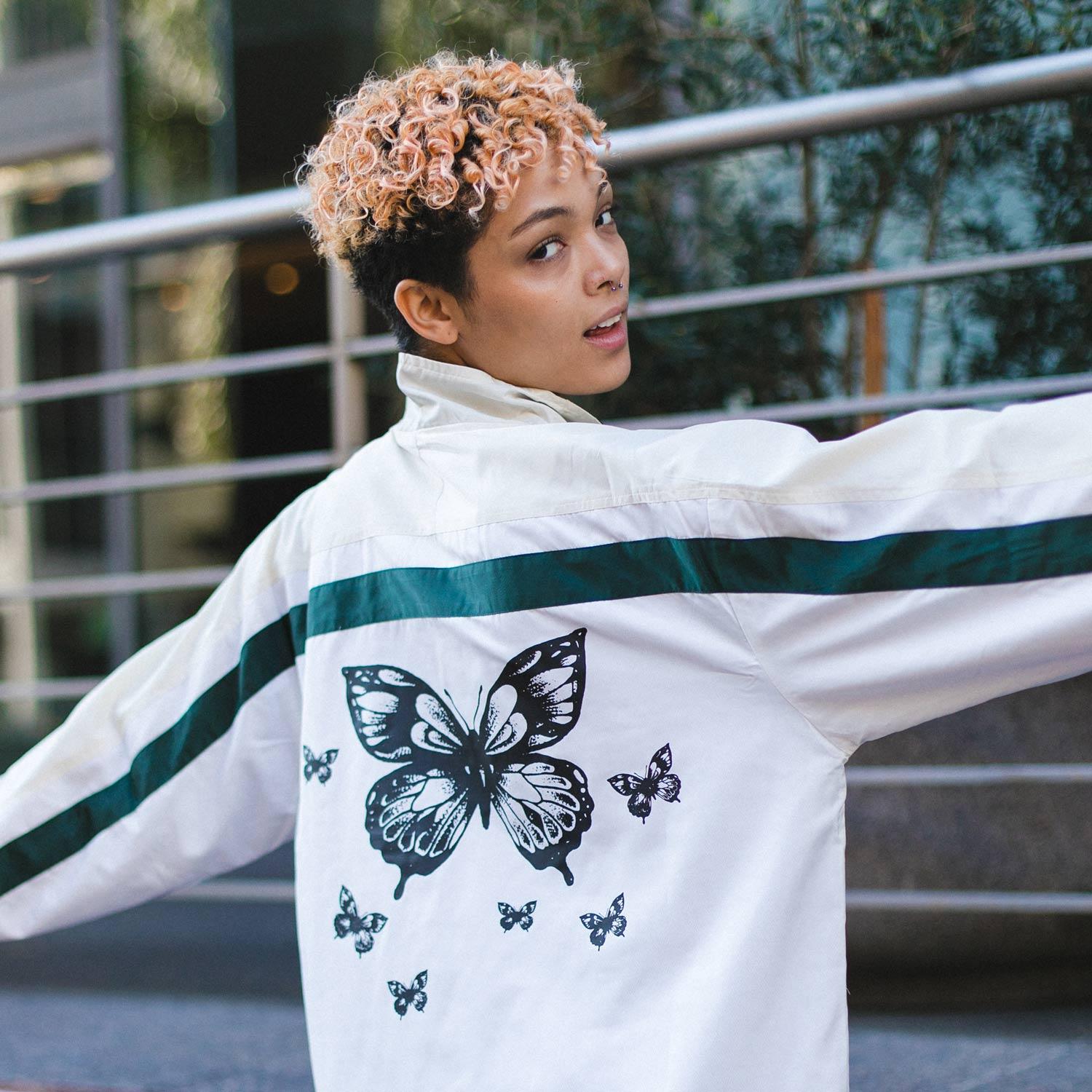 EF x Dylan Matthew Windbreaker - Windbreaker - Electric Family- Electric Family Official Artist Merchandise