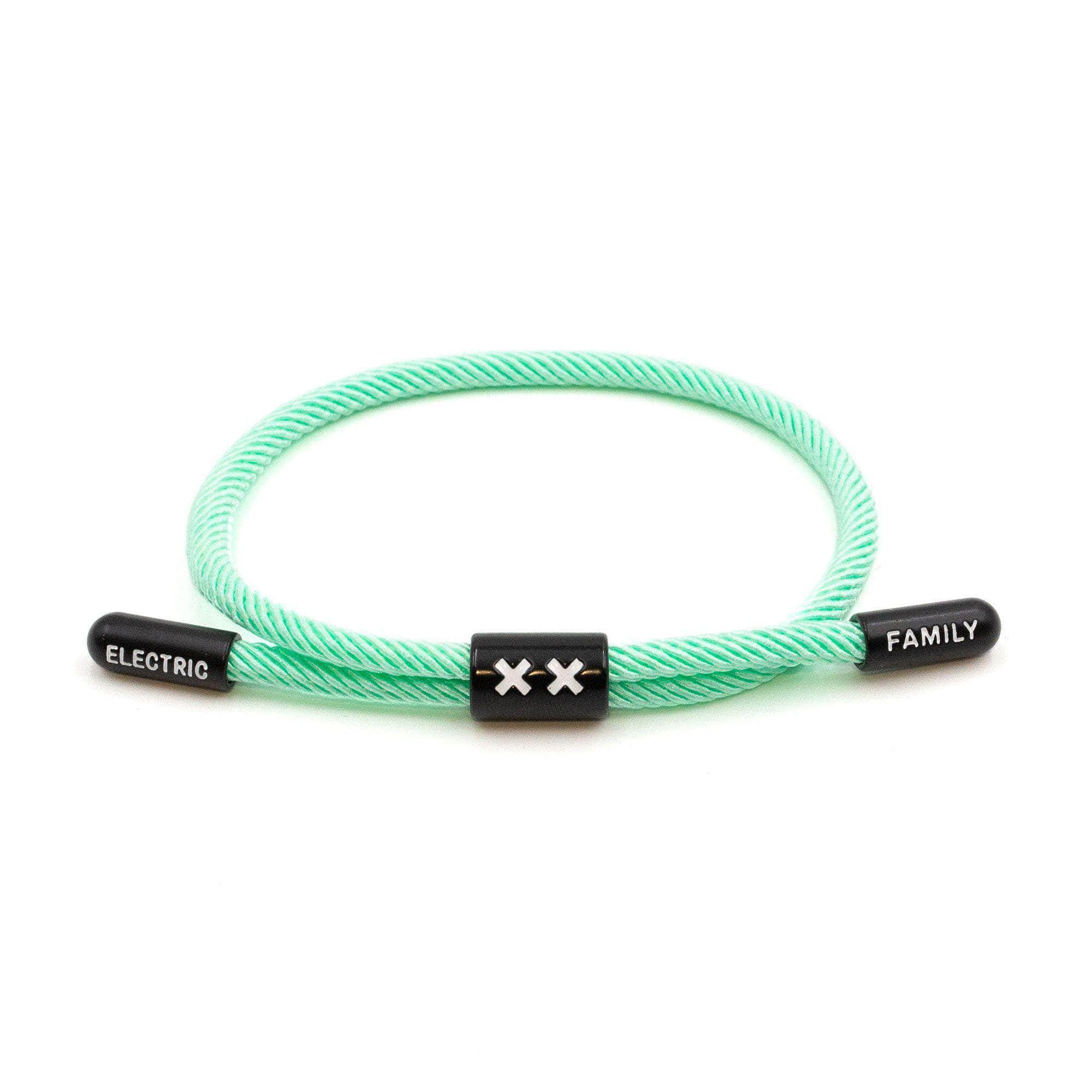 XX New School Bracelet (Diamond/Black) - New School Bracelet - Electric Family- Electric Family Official Artist Merchandise