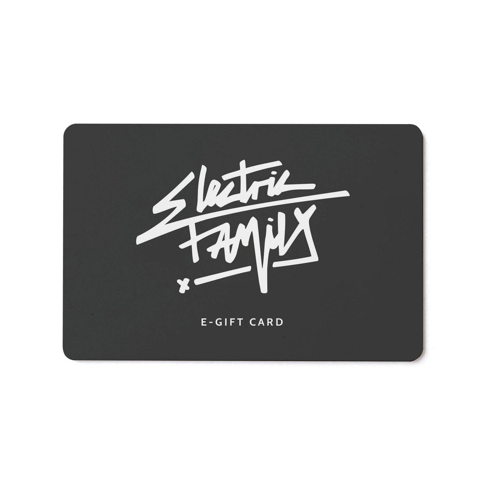 Gift Card - Gift Cards - Electric Family- Electric Family Official Artist Merchandise