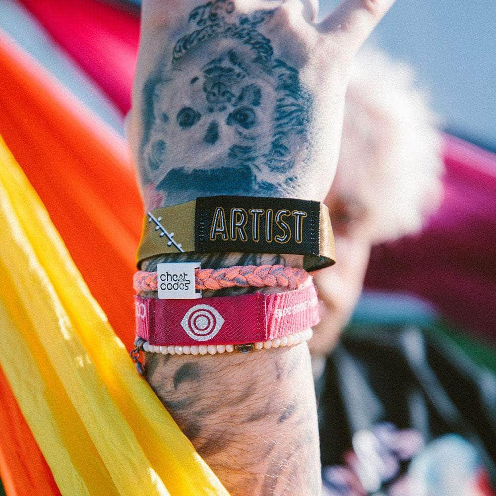 Cheat Codes Bracelet - Artist Series - Electric Family- Electric Family Official Artist Merchandise