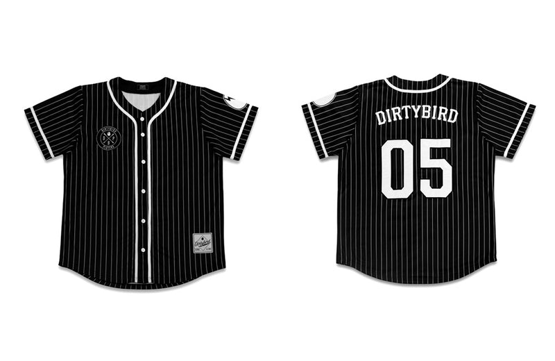 Black Pinstripe Baseball Jersey - Deorro