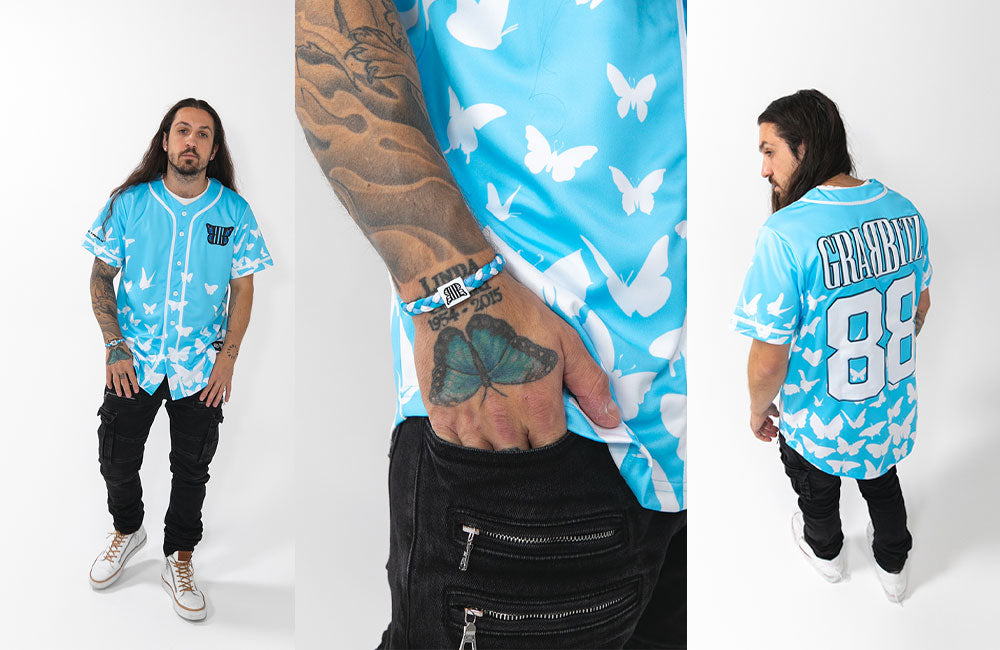 EF x Grabbitz Baseball Jersey + Bracelet