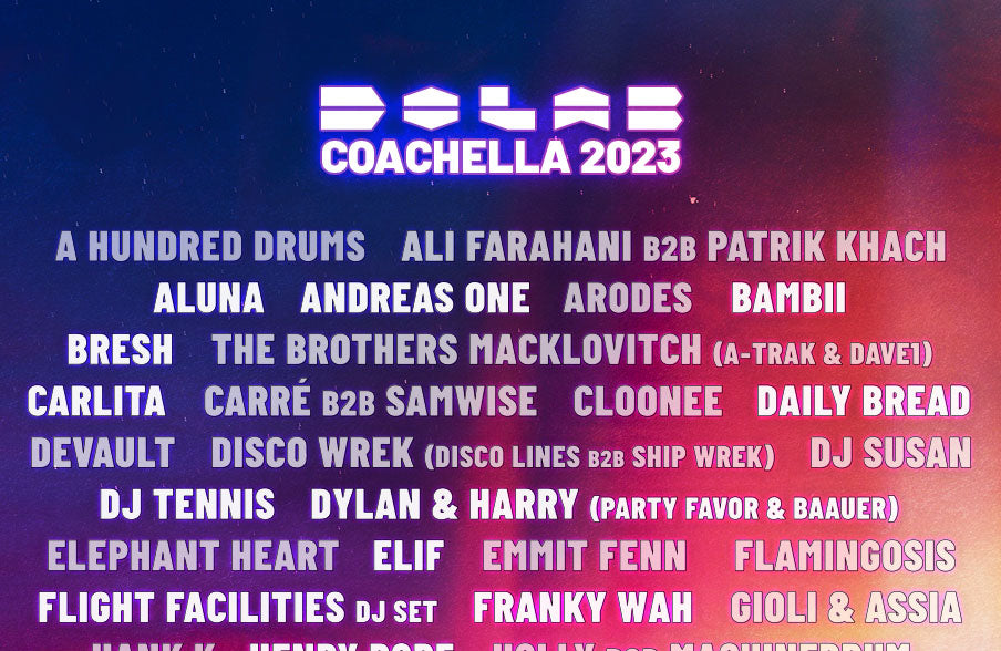 Do LaB at Coachella: 2023 Lineup