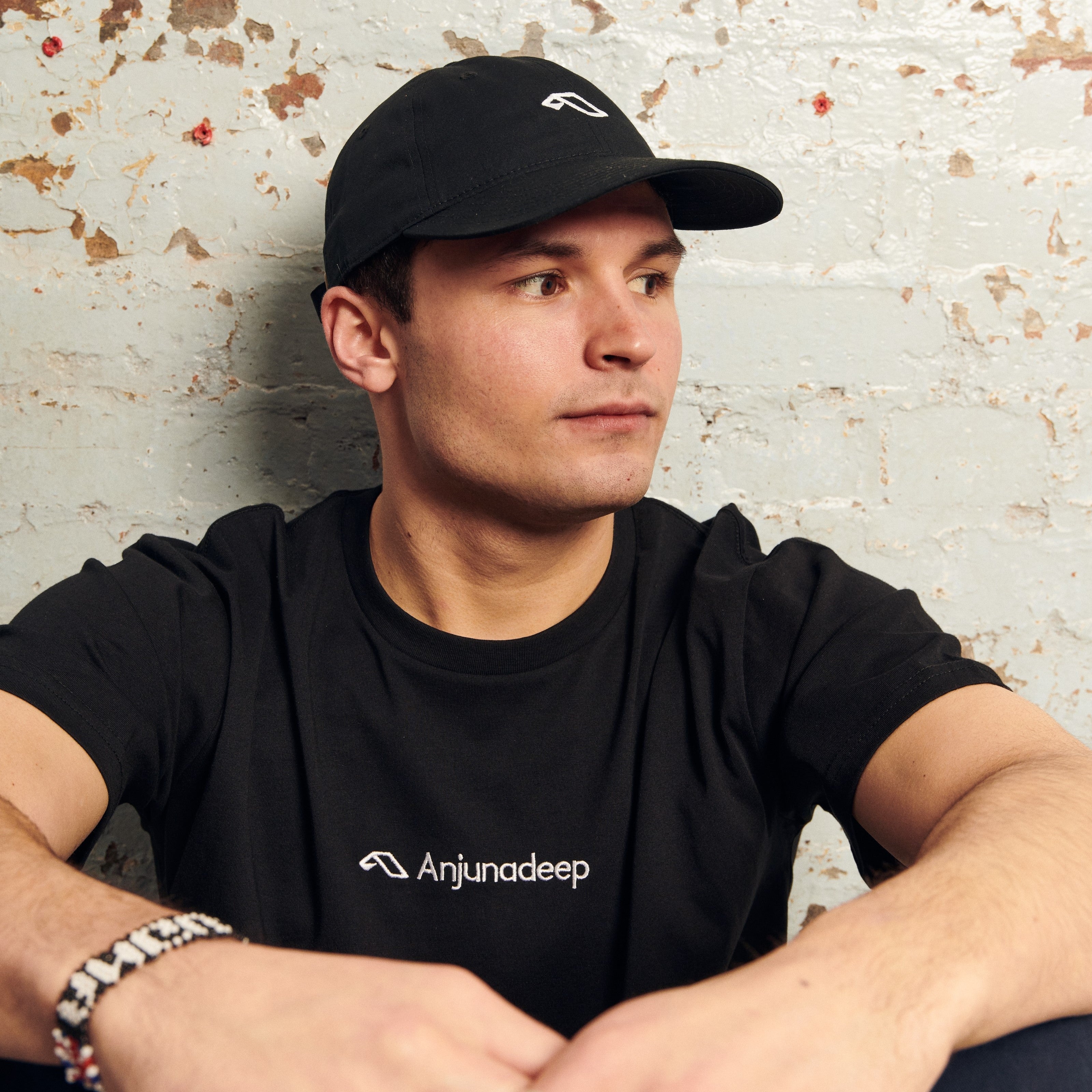 Anjunadeep Anjunadeep Type Logo Tee / Black Tee Anjunadeep Type Logo Tee / Black - S