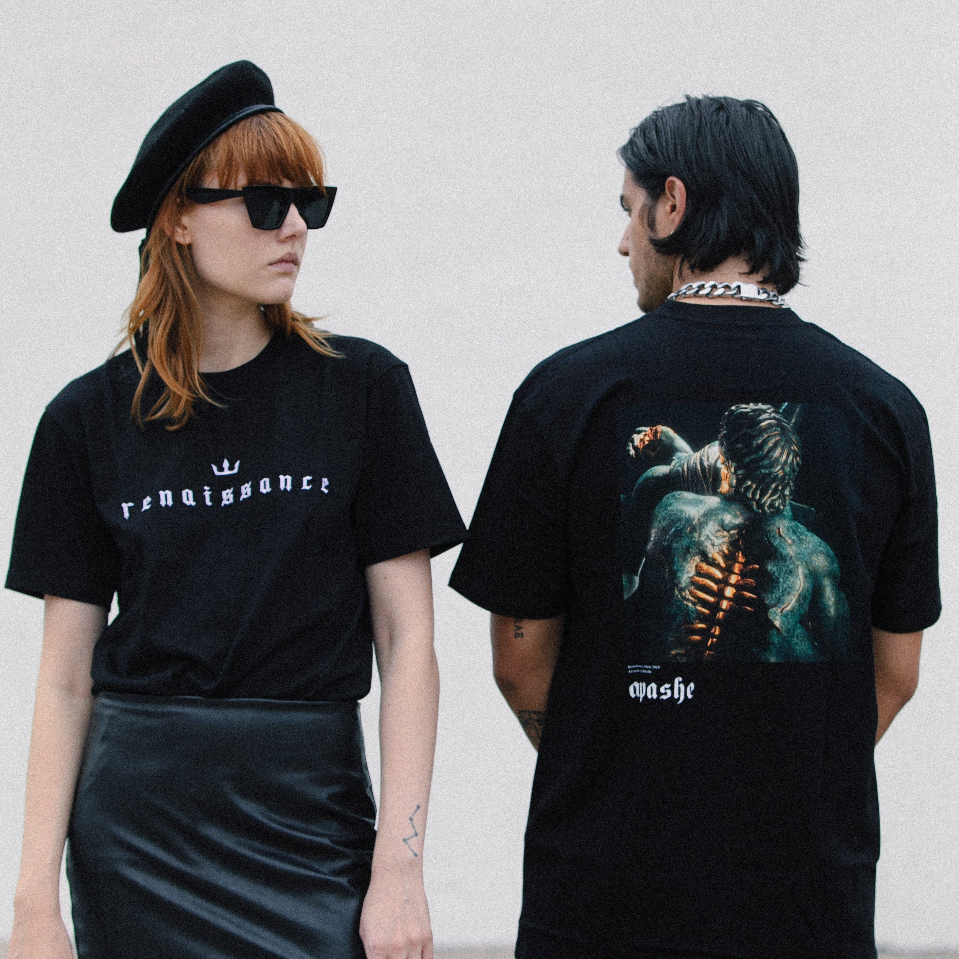 Apashe - Embroidered Renaissance Art Tee