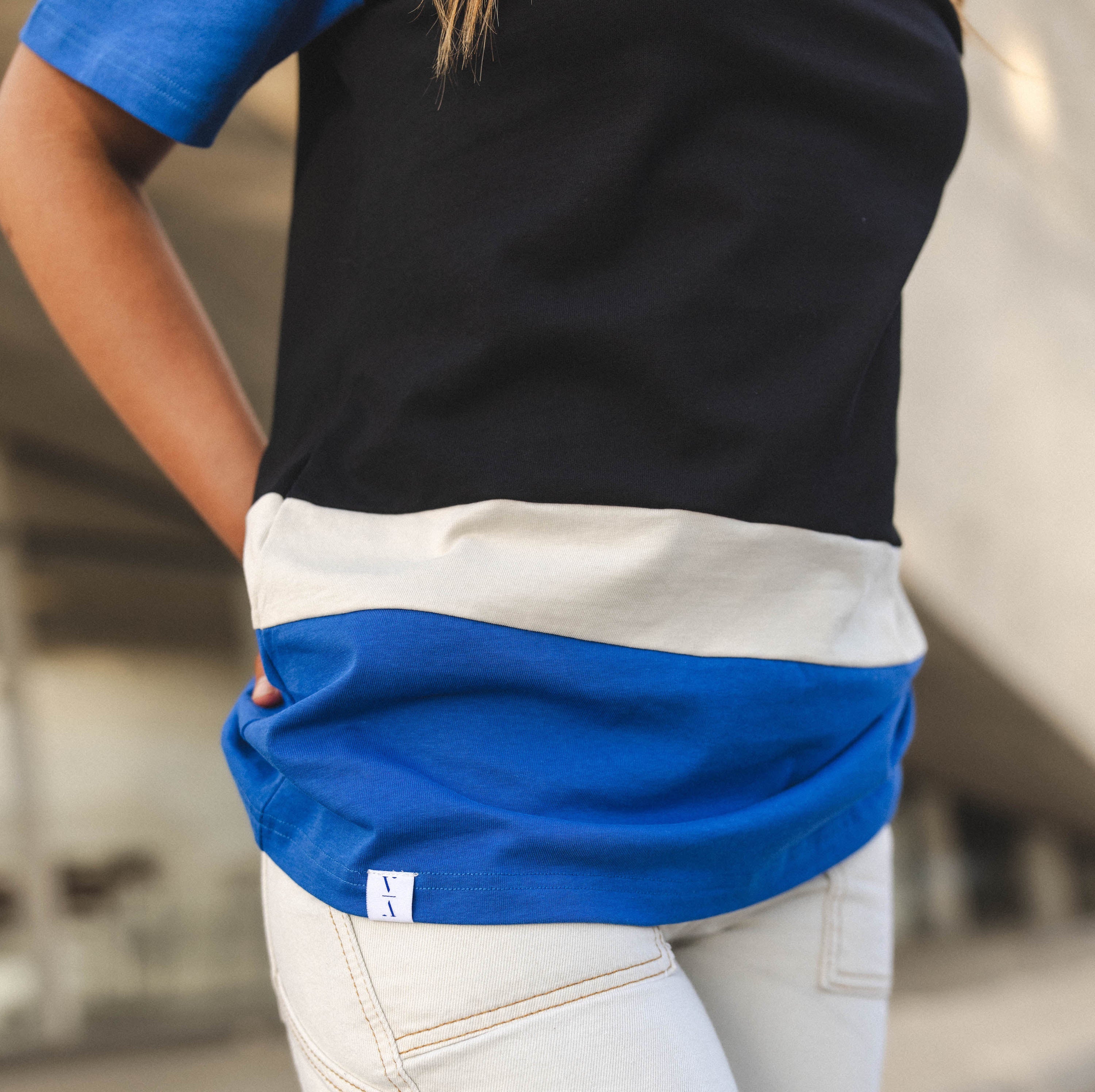 Lane 8 Cobalt Colorblock Tee