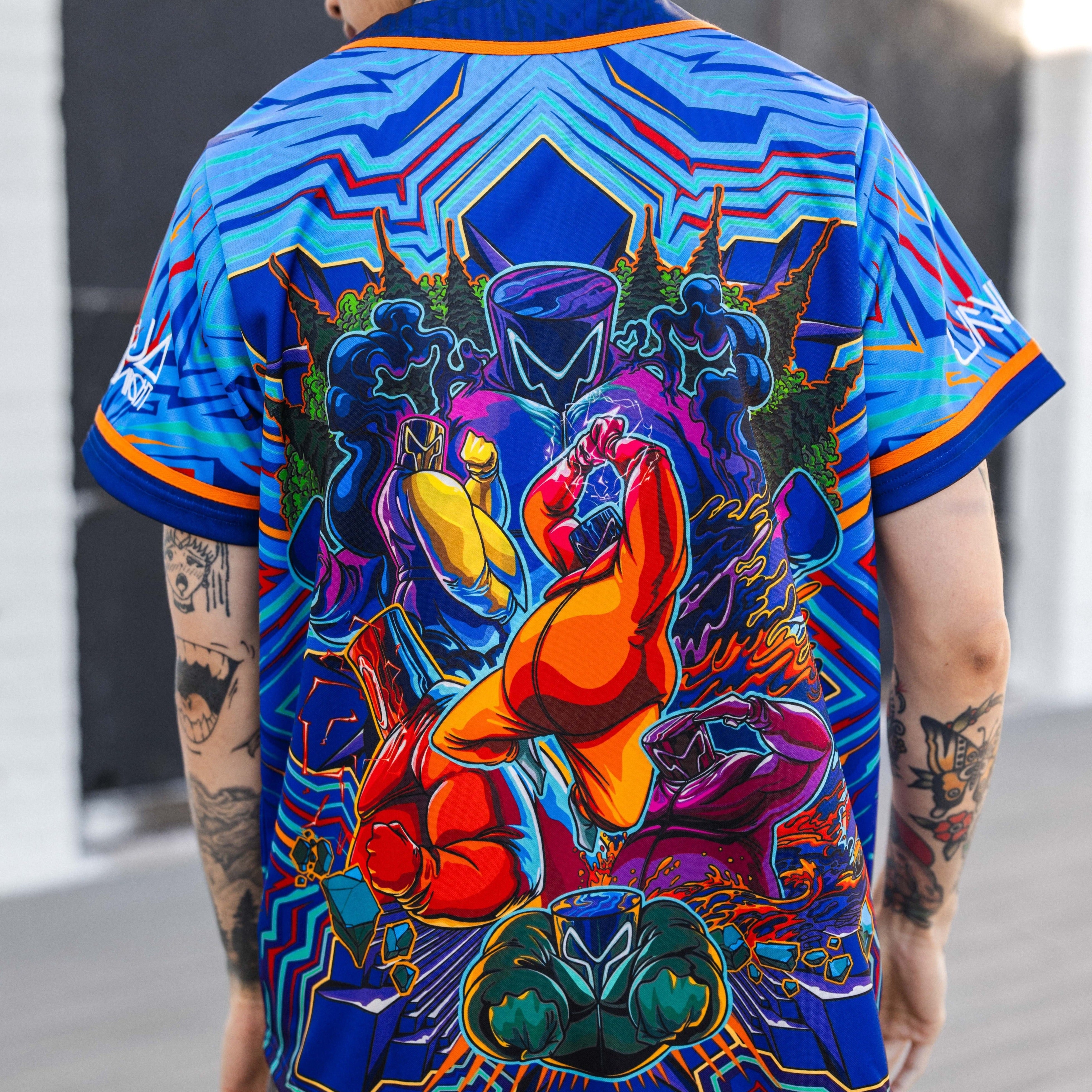 Ganja White Night Unity Baseball Jersey Baseball Jersey Unity Baseball Jersey - XS