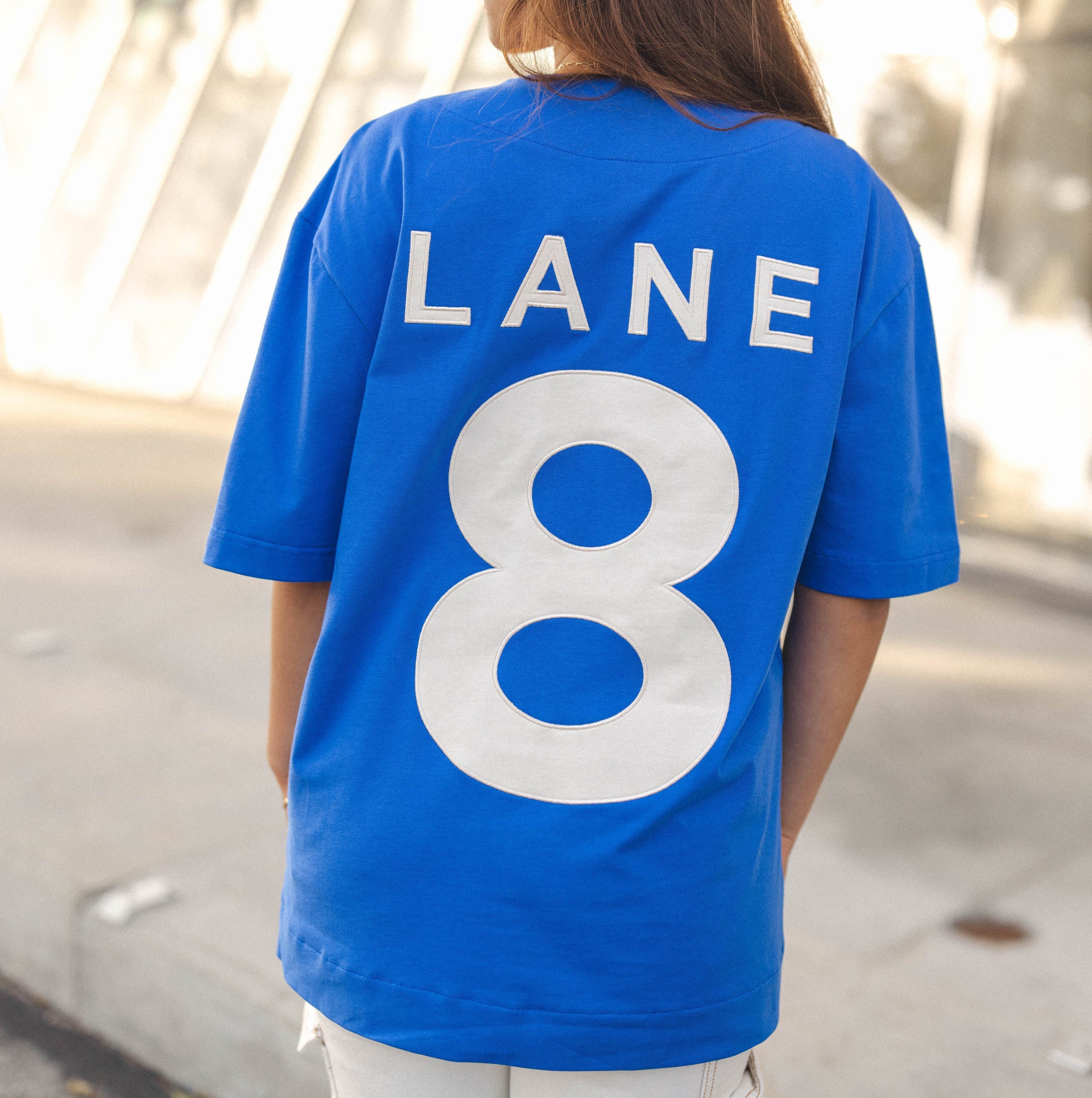 Lane 8 Cobalt Baseball Jersey