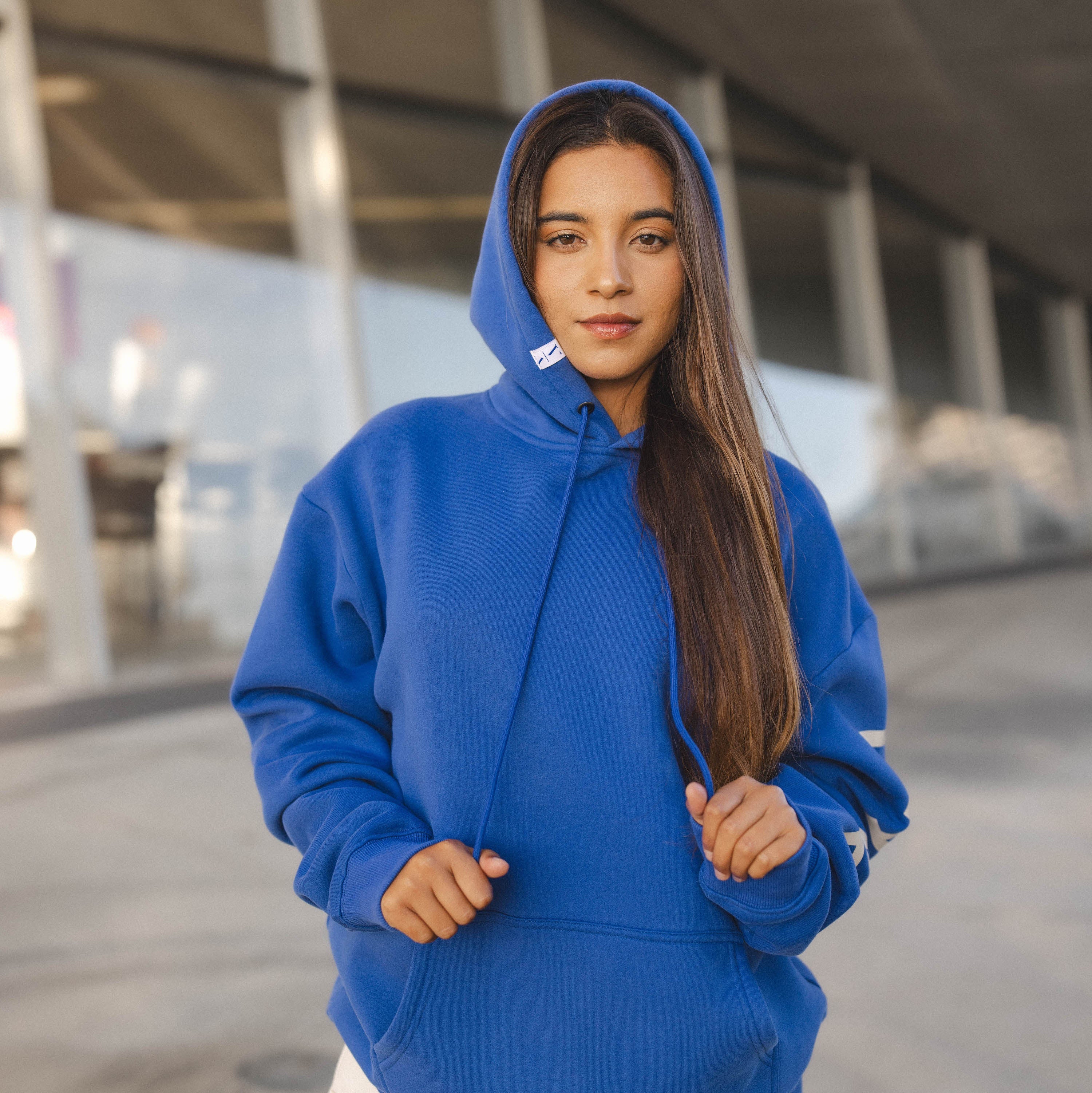 Lane 8 Cobalt Hoodie