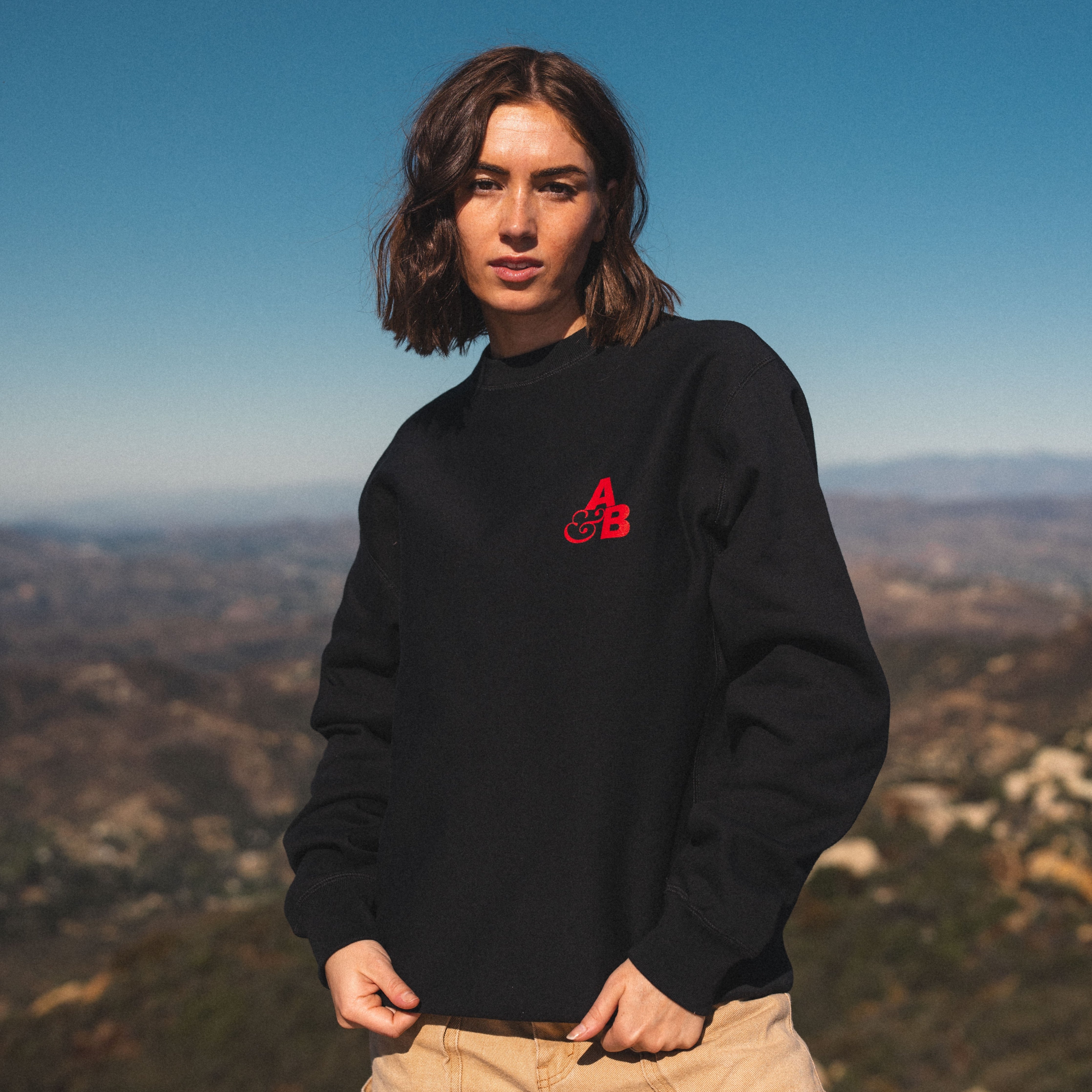 Above & Beyond Above & Beyond Unisex Sweatshirt / Black Crewneck Sweater Above & Beyond Unisex Sweatshirt / Black - S