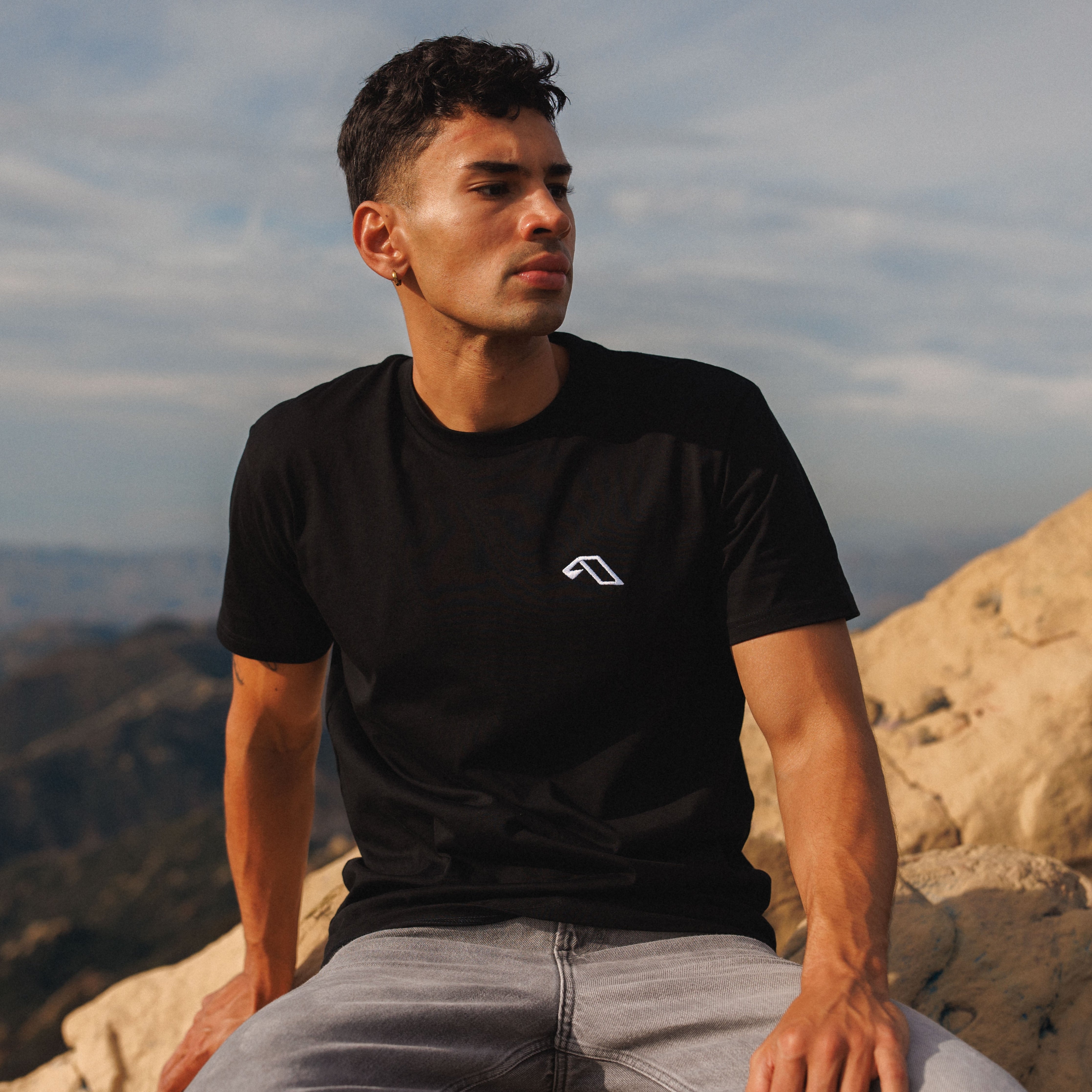 Anjunadeep Anjunadeep Open Air Tee / Black Tee Anjunadeep Open Air Tee / Black - S