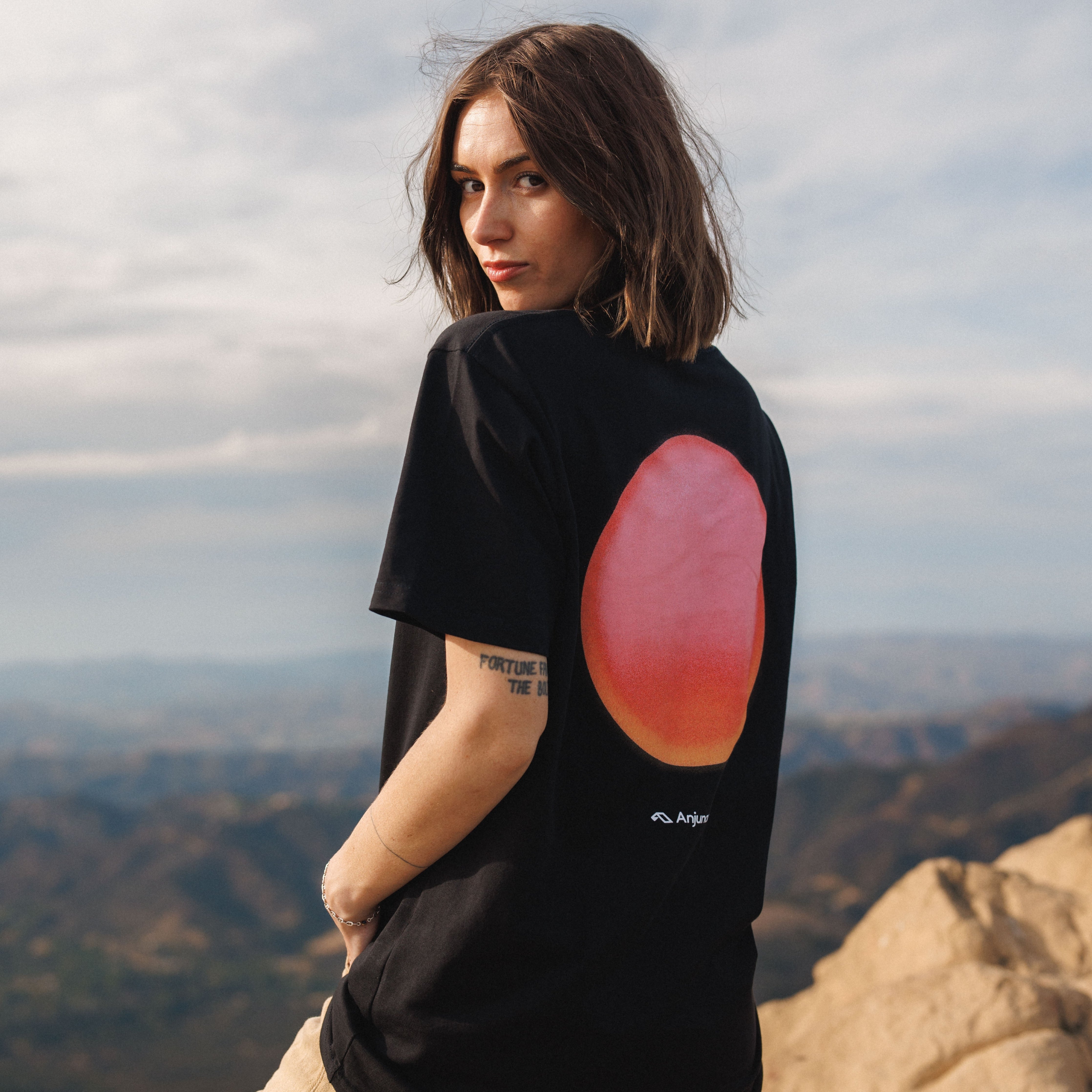 Anjunadeep Anjunadeep Open Air Tee / Black Tee Anjunadeep Open Air Tee / Black - S