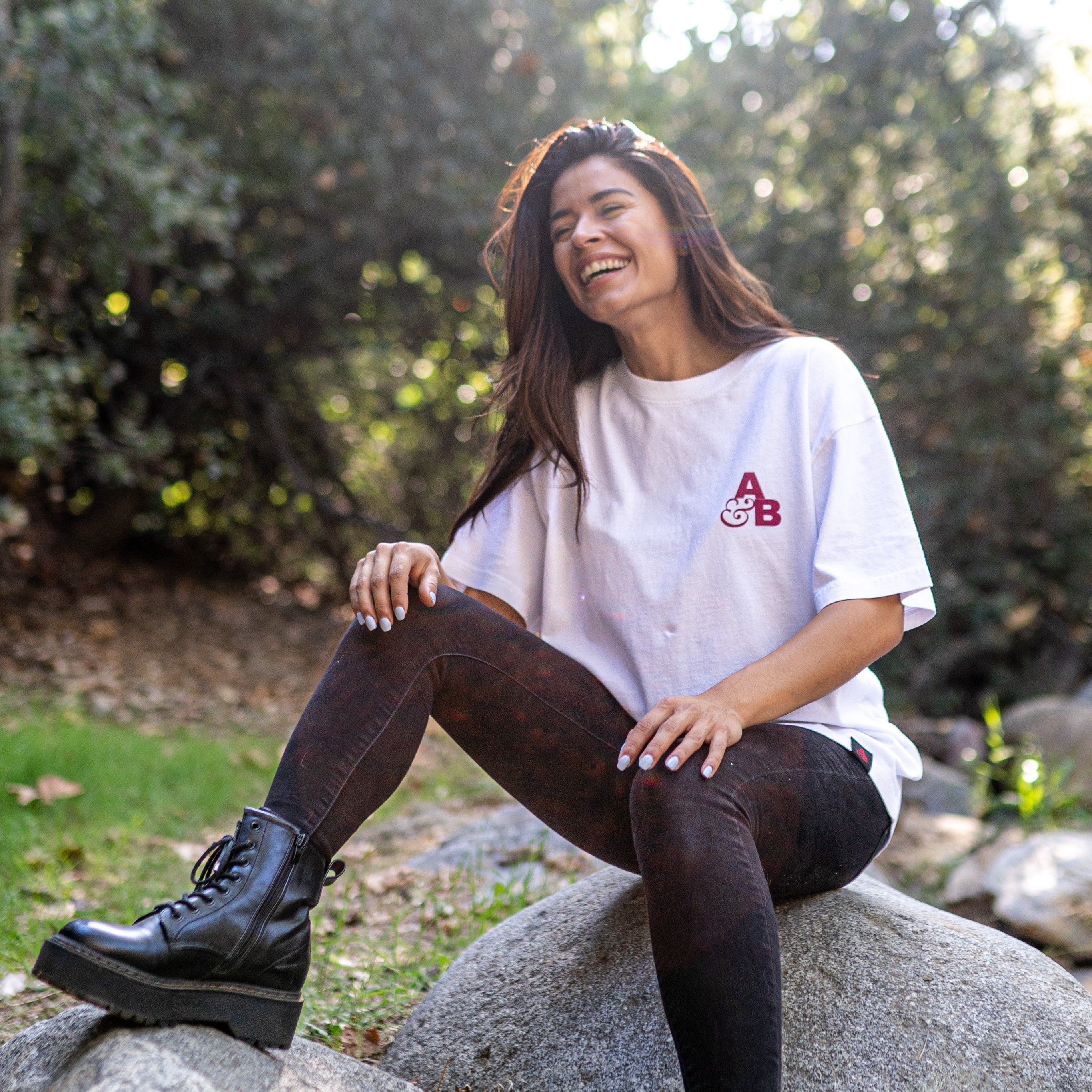 Above & Beyond Above & Beyond Logo Tee / White & Red Tee Above & Beyond Logo Tee / White & Red - S