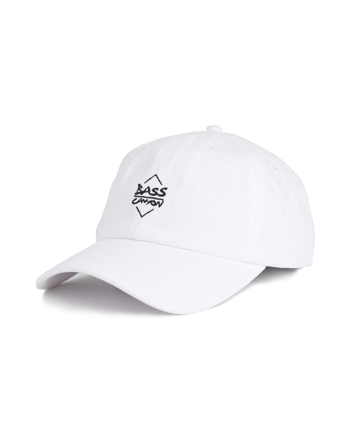 Bass Canyon Dad Hat - White