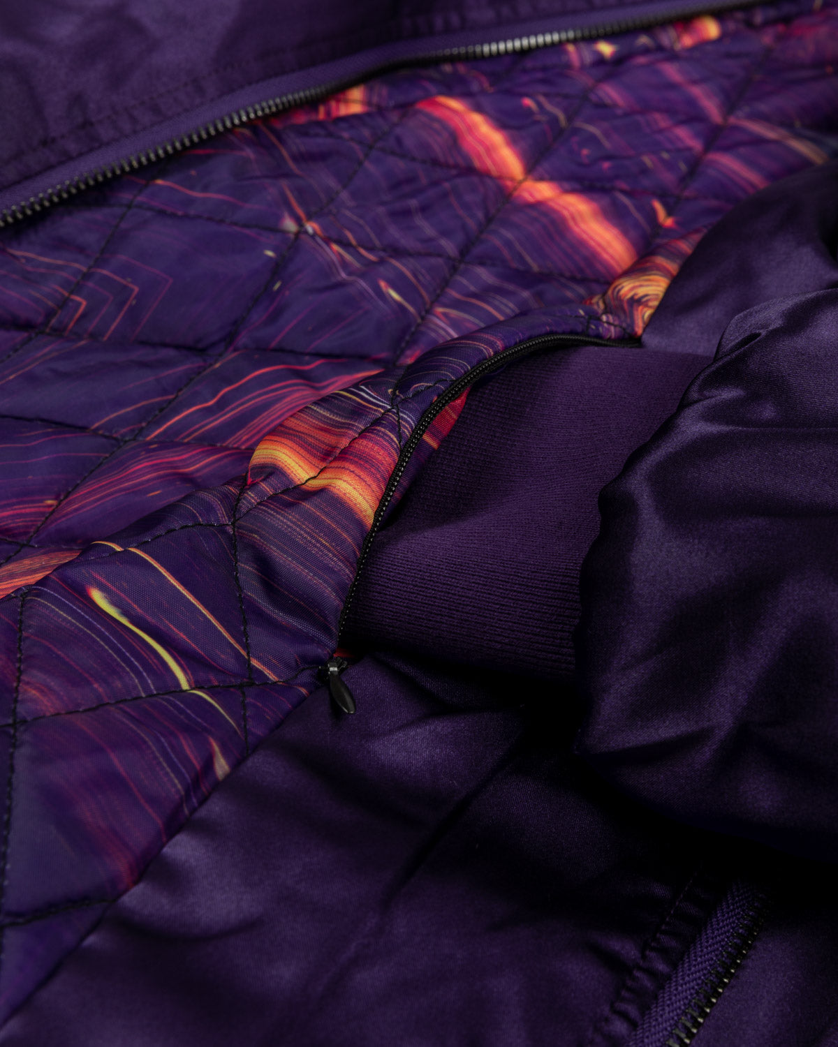 Bass Canyon Flight Jacket (Purple)