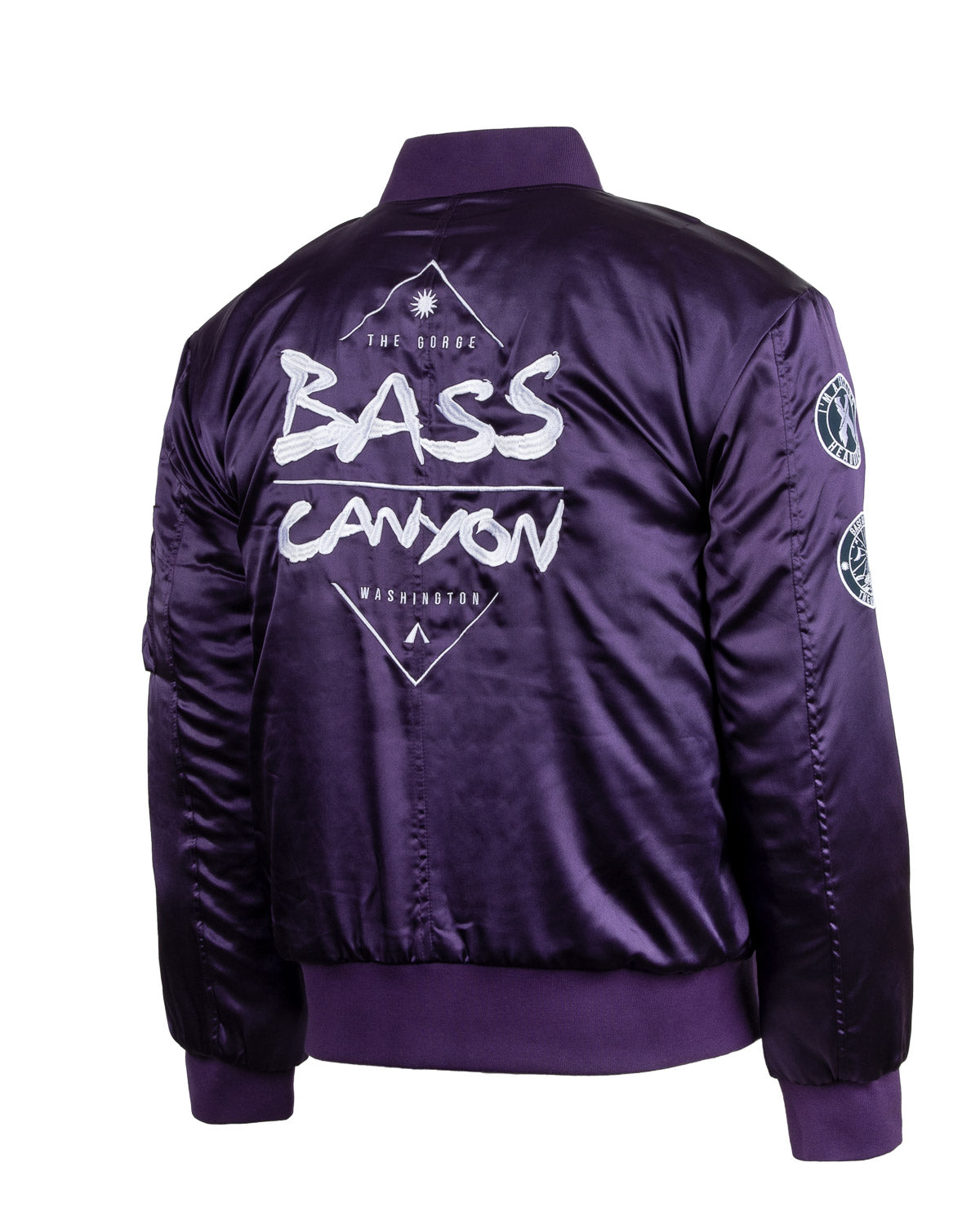 Bass Canyon Flight Jacket (Purple)